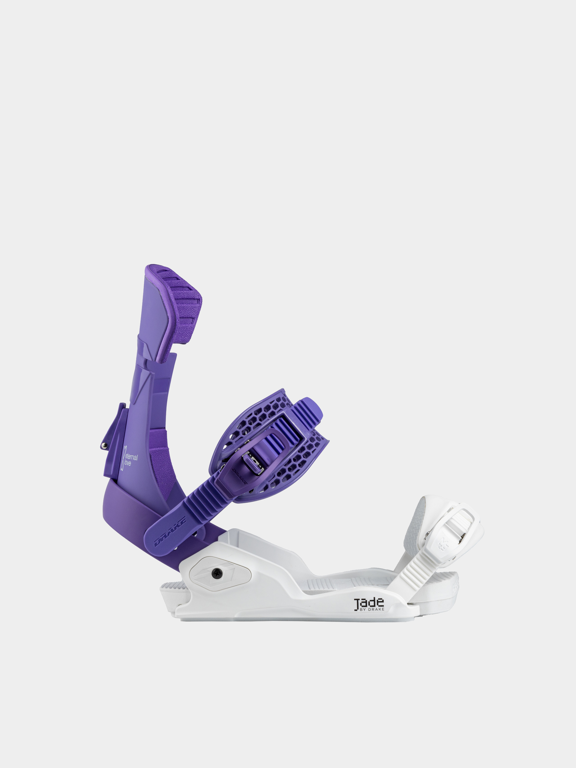 Womens Drake Snowboard bindings Jade (purple/white)