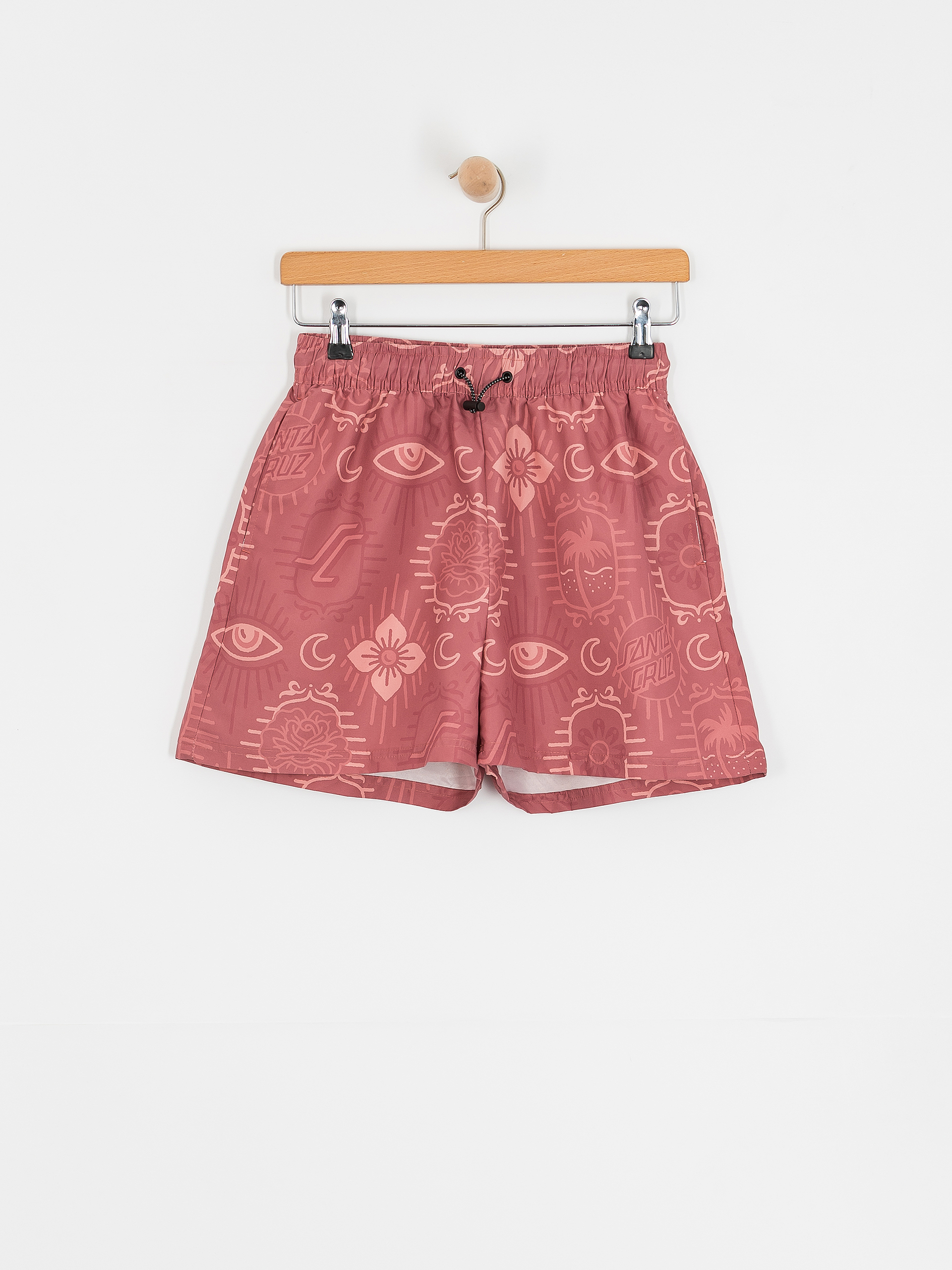 Santa Cruz Venice Shorts Wmn (red patchwork)