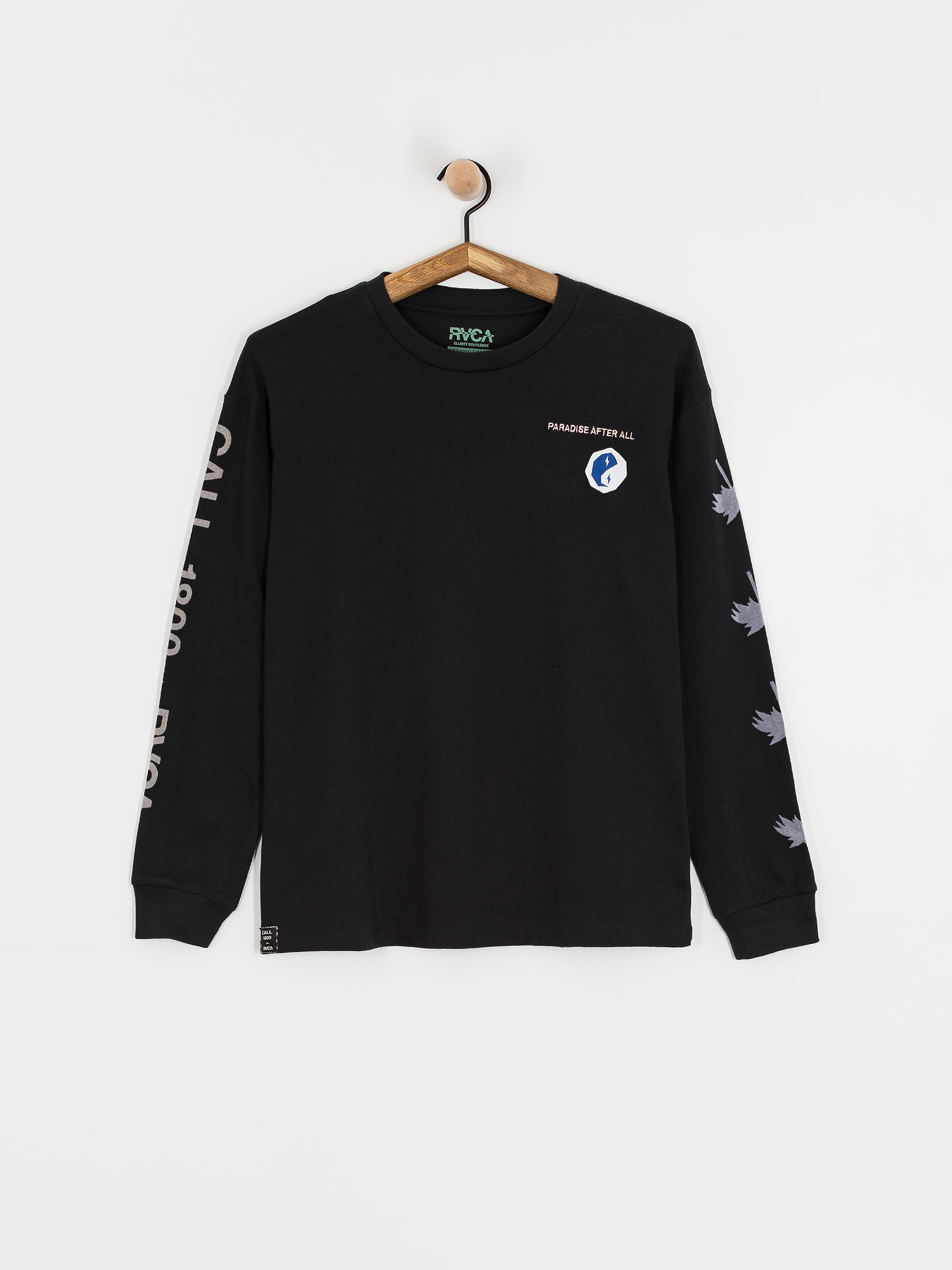 RVCA Paradise Relaxed Longsleeve Wmn (black)