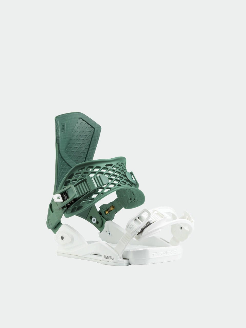 Mens Drake Snowboard bindings Super Sport (green forest/white)