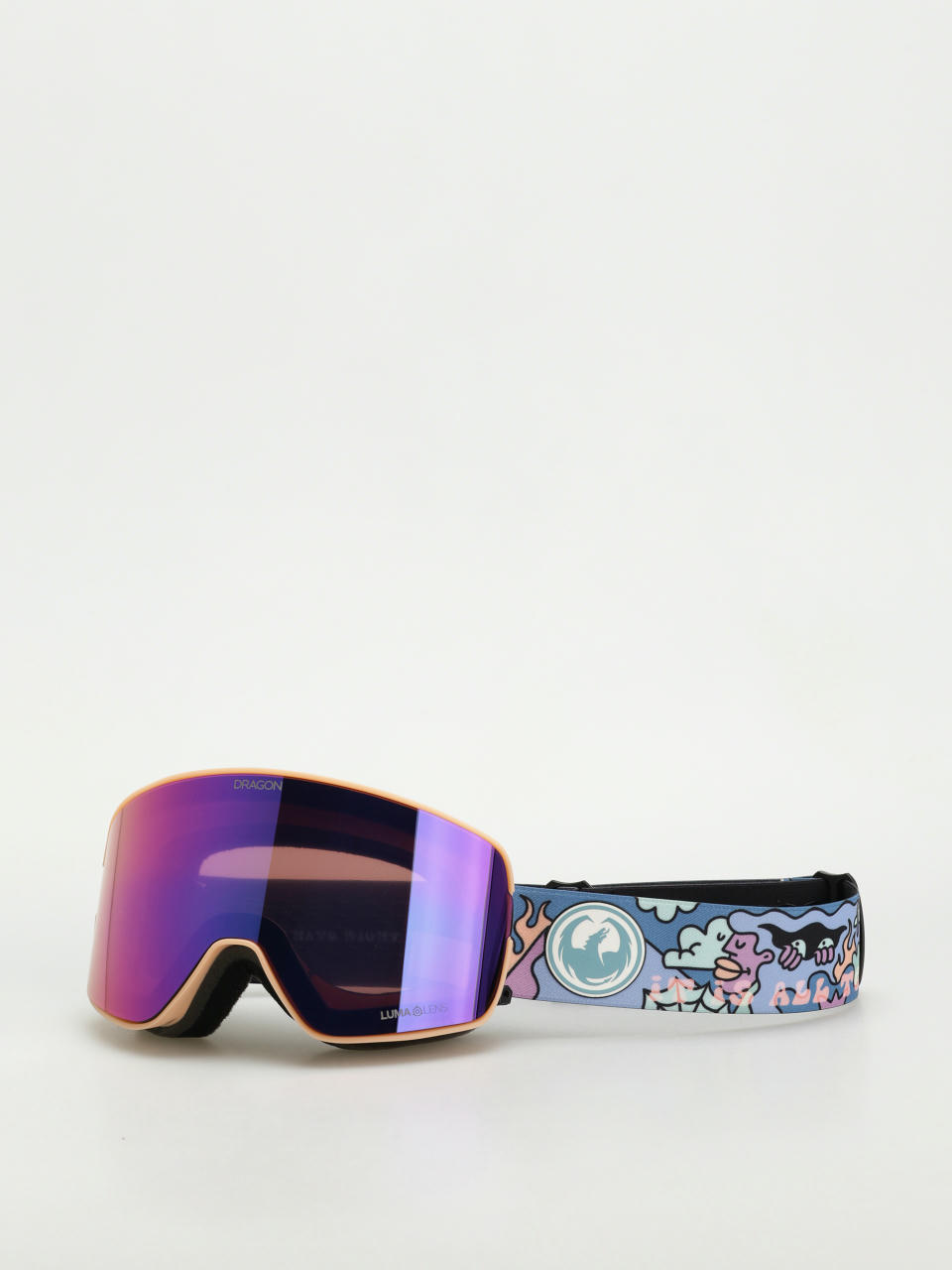 Dragon NFX2 Goggles (fasani24/lumalens purple ion+lumalens violet)