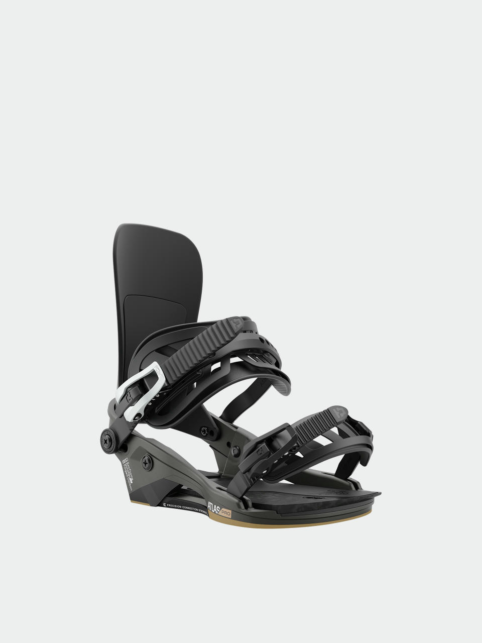 Mens Union Snowboard bindings Atlas Pro (metallic black)