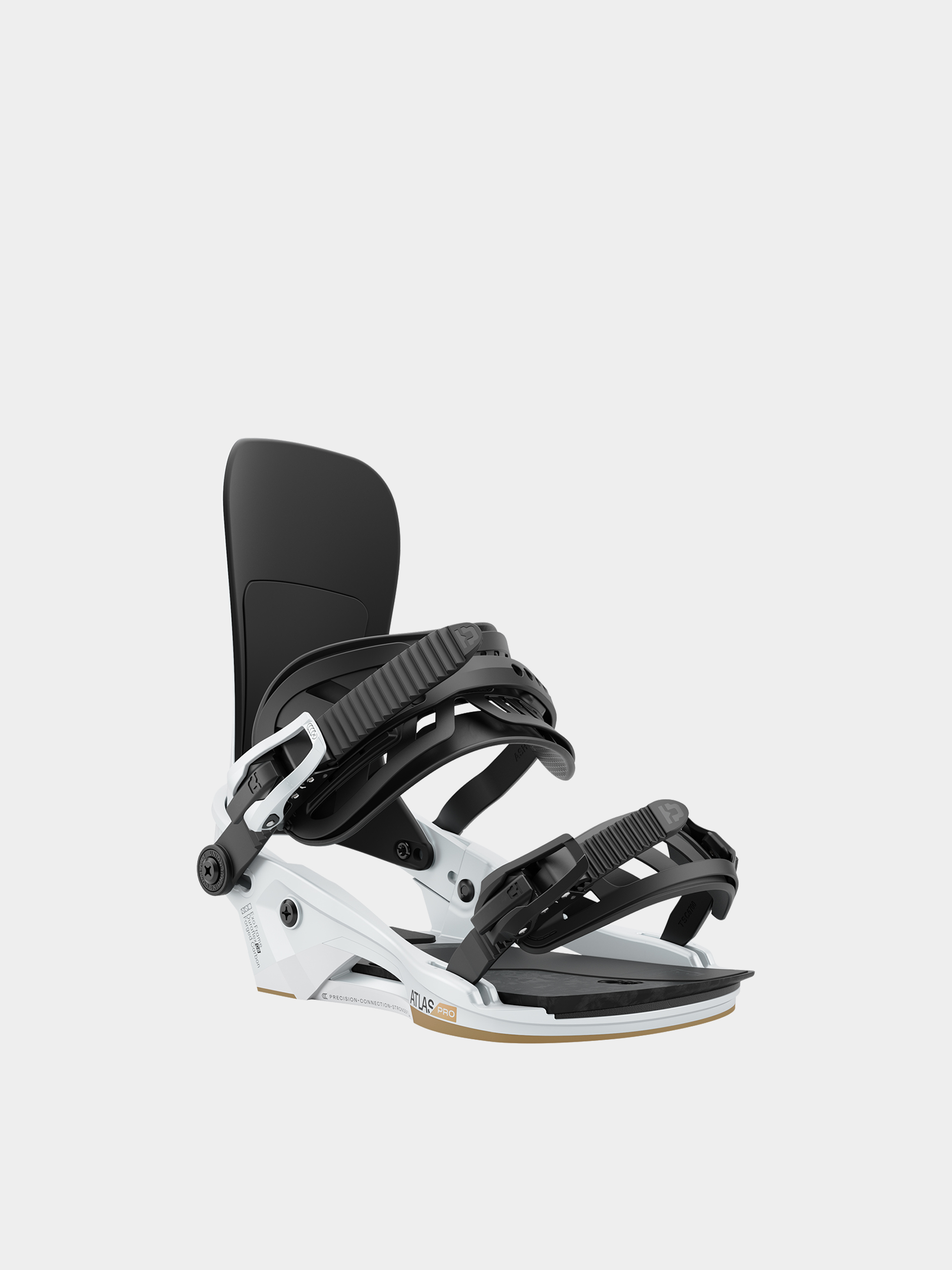 Mens Union Snowboard bindings Atlas Pro (metallic white)