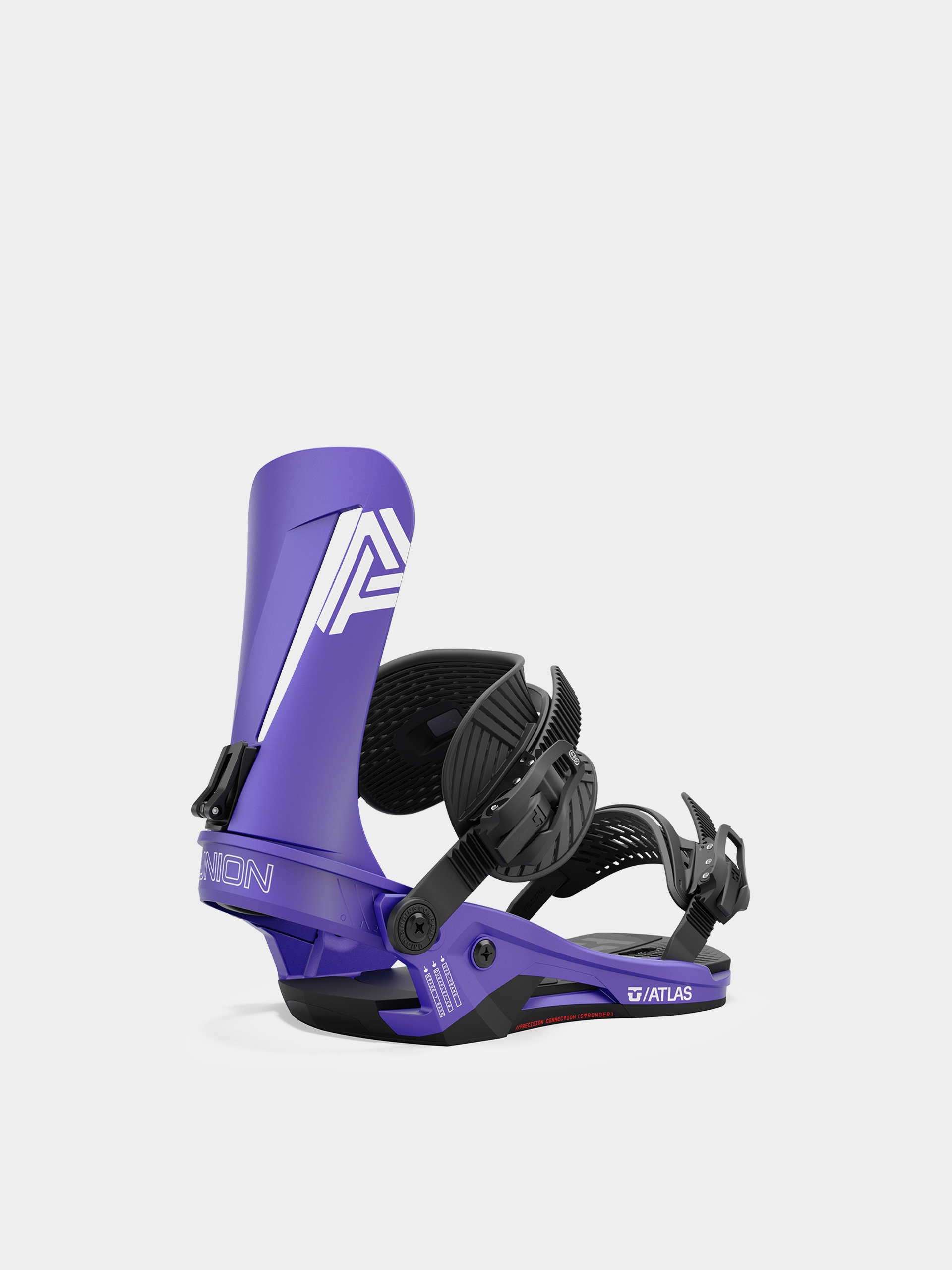 Union Snowboard bindings Atlas - violet (metallic purple)