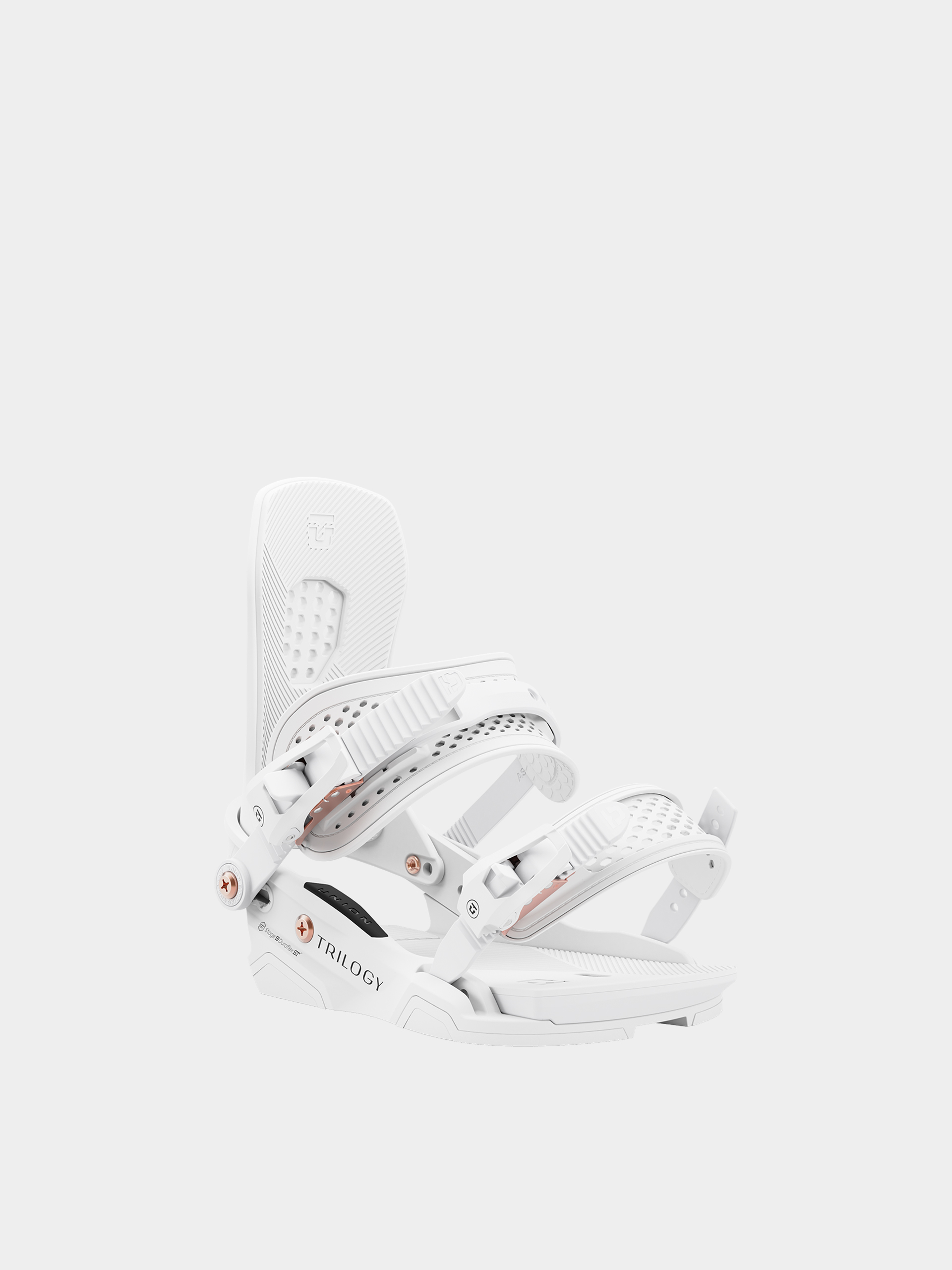 Womens Union Snowboard bindings Trilogy (white)