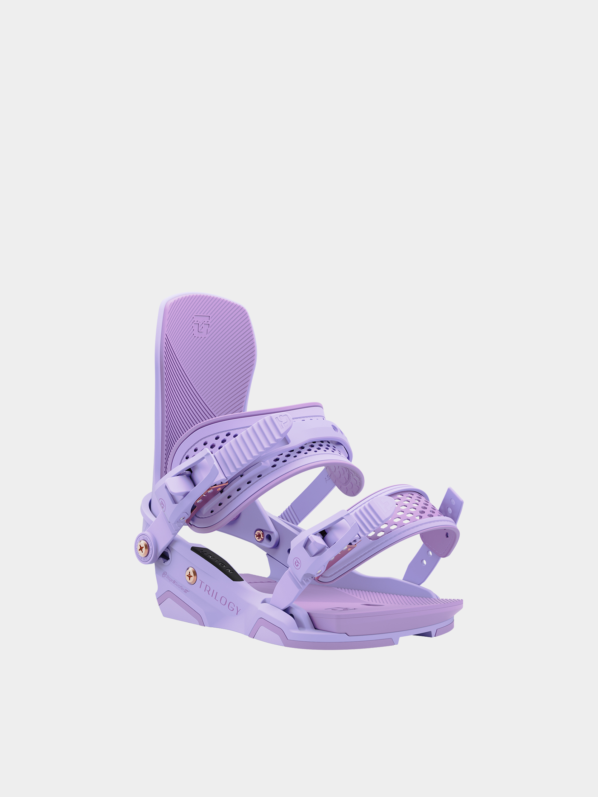 Womens Union Snowboard bindings Trilogy Team HB (lavender)