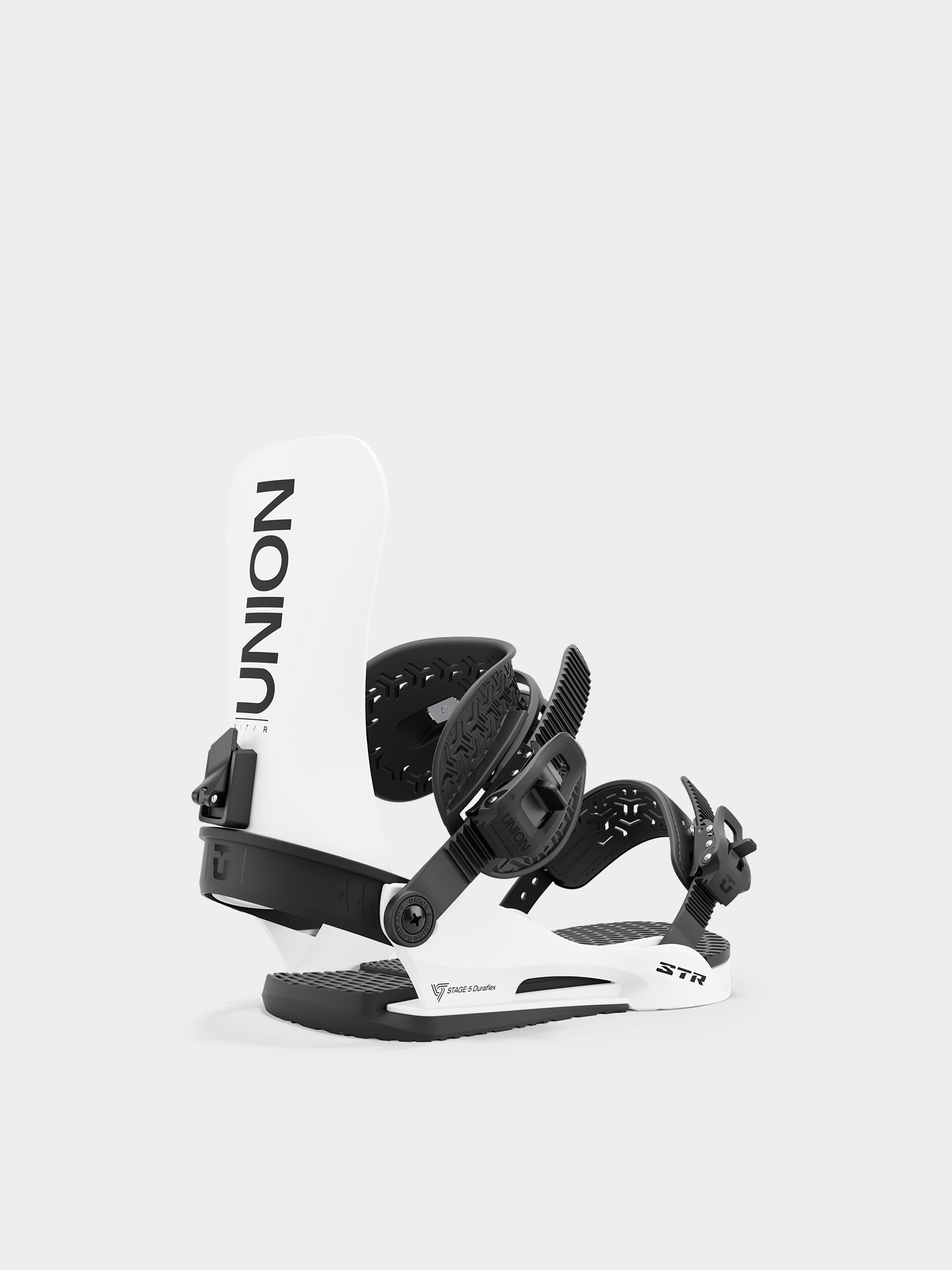 Mens Union Snowboard bindings STR (white)