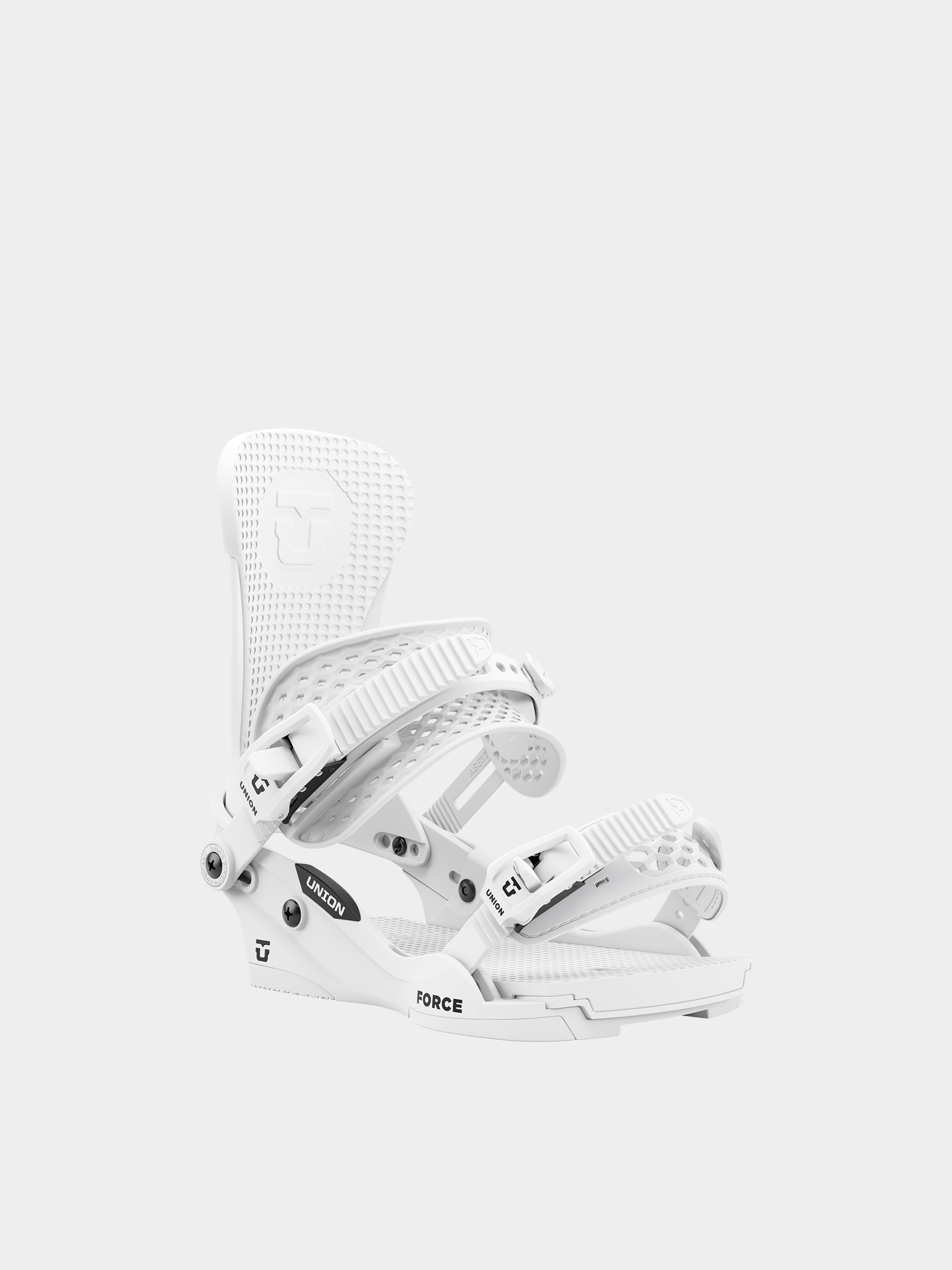 Union Snowboard bindings Force Classic Team Logo (white)