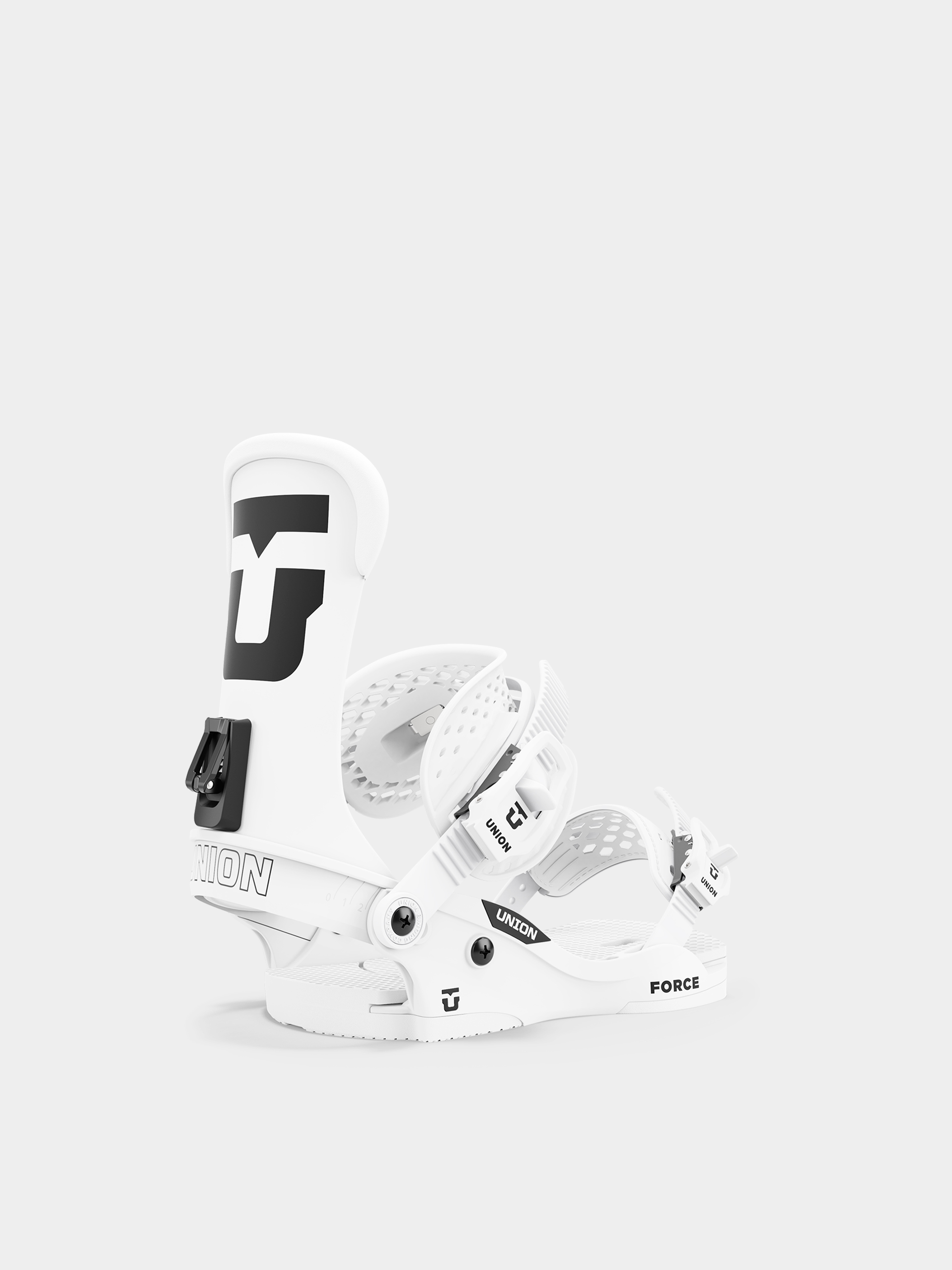 Herren Union Snowboard Bindung Force Classic Team Logo (white)