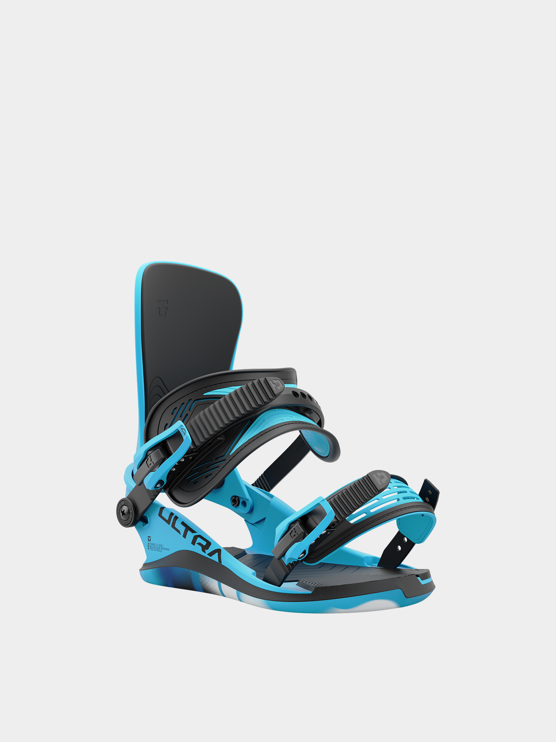 Union Snowboard bindings Force Team HB - grey (gunmetal)