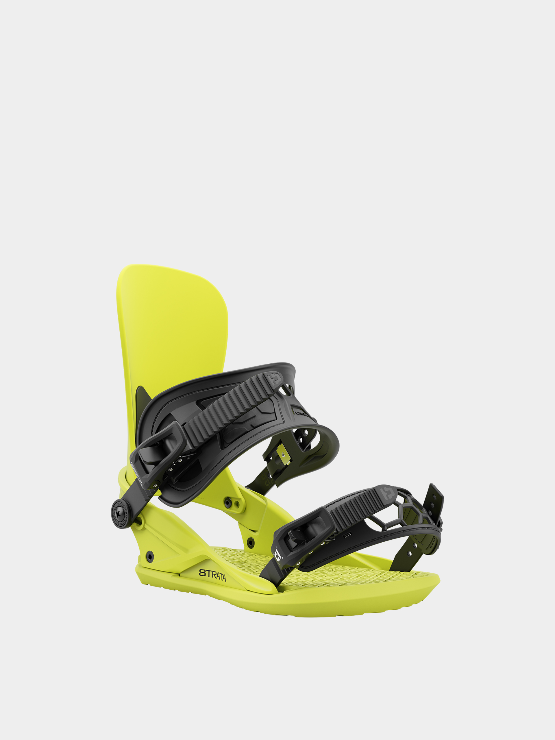 Mens Union Snowboard bindings Strata (acid green)