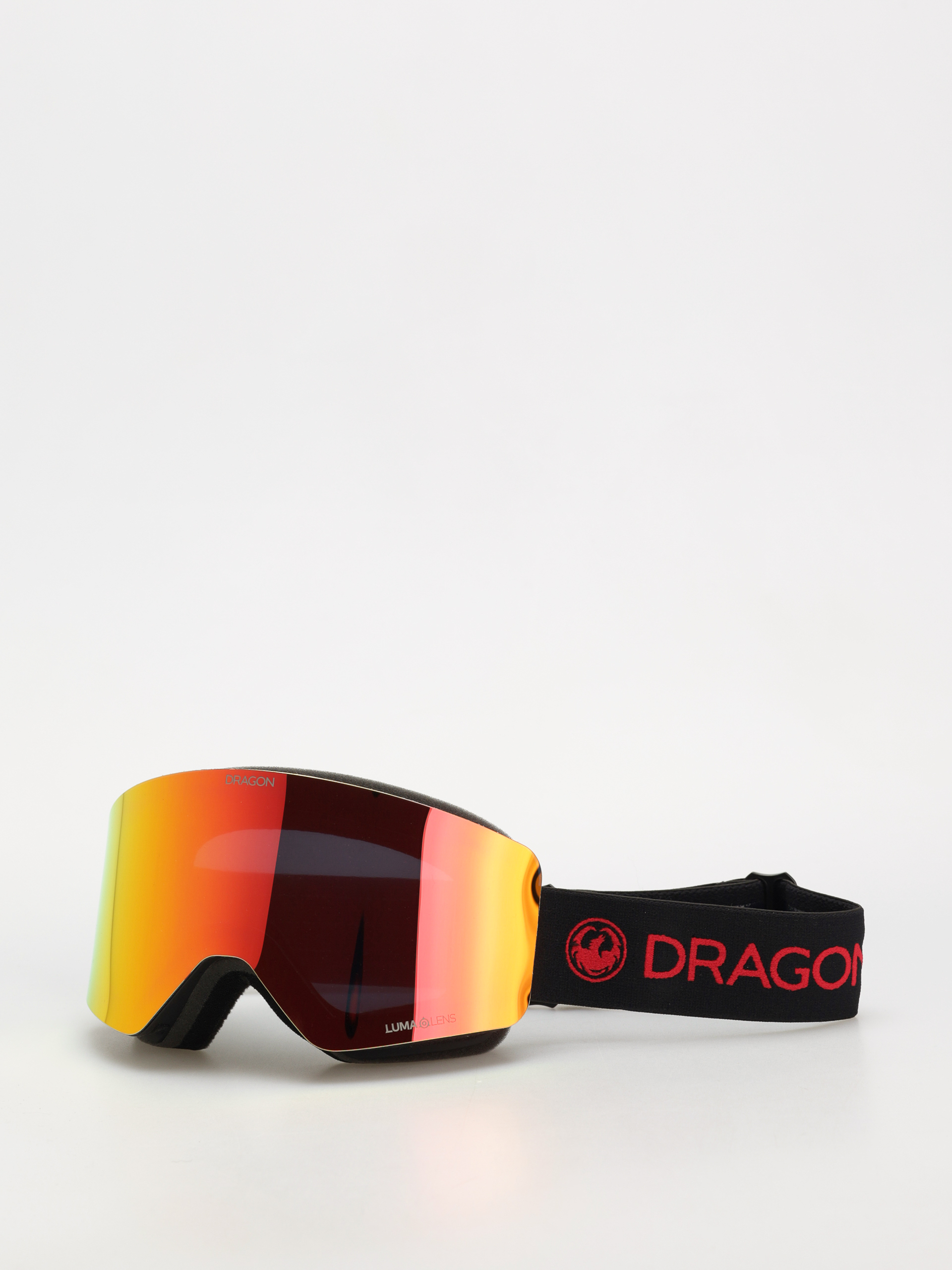 Dragon R1 OTG Goggle (blackred/lumalens red ion+lumalens light rose)