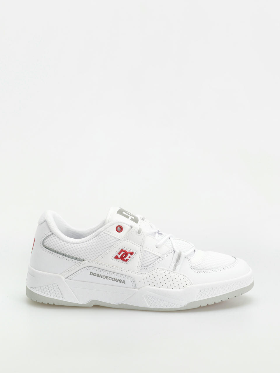 DC Construct Schuhe (white/red/grey)