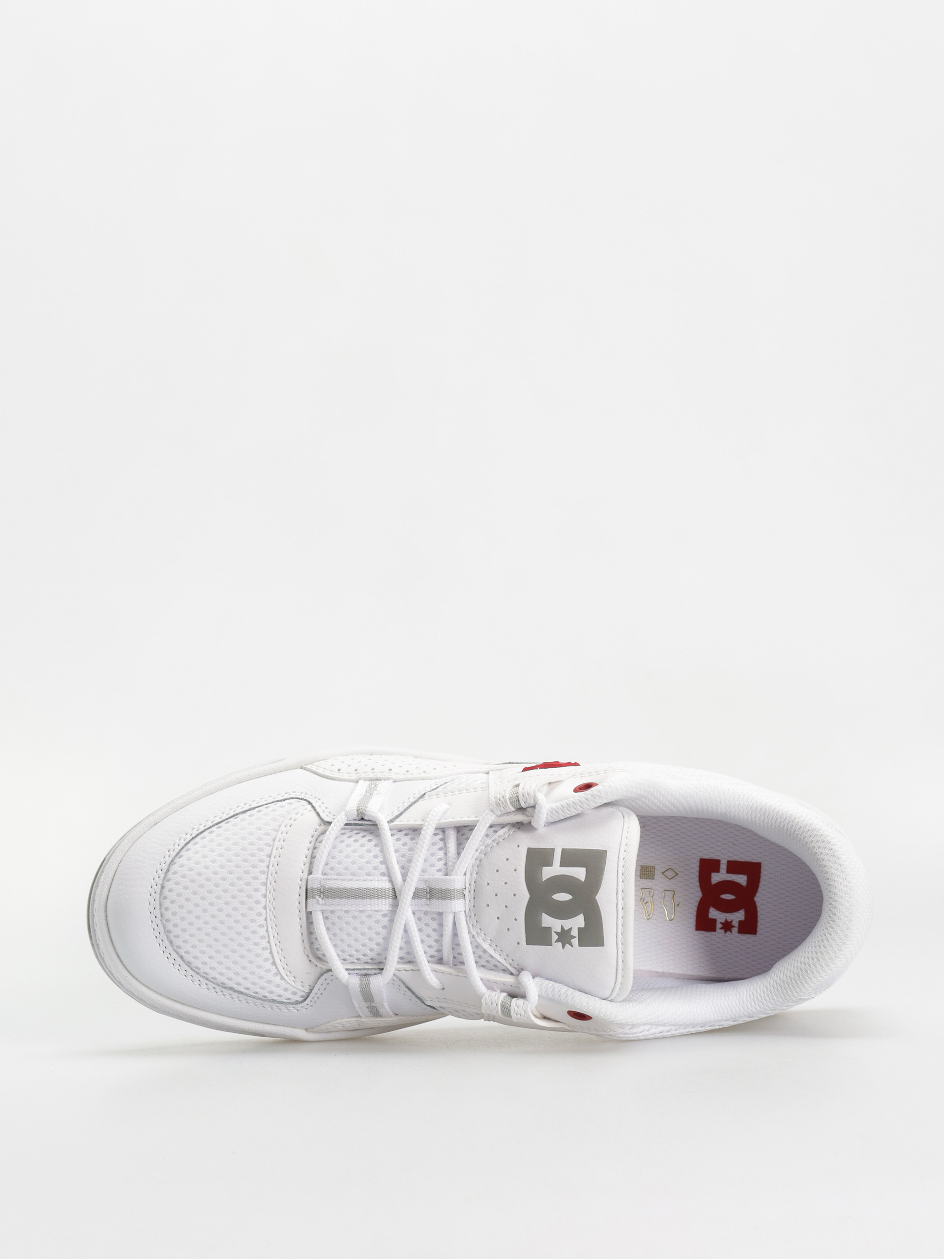 DC Construct Schuhe (white/red/grey)