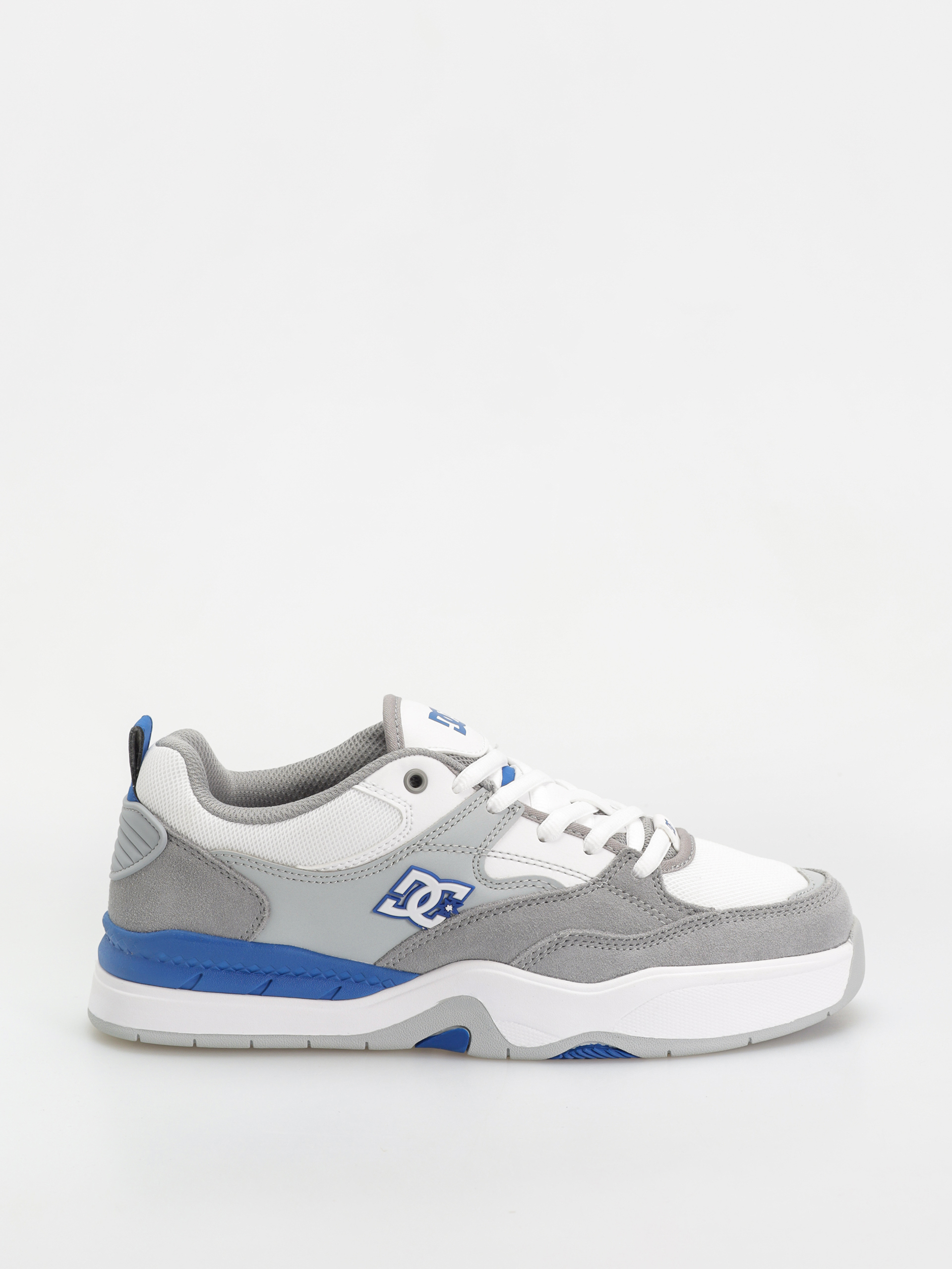 DC Ascend Shoes (white/grey/blue)