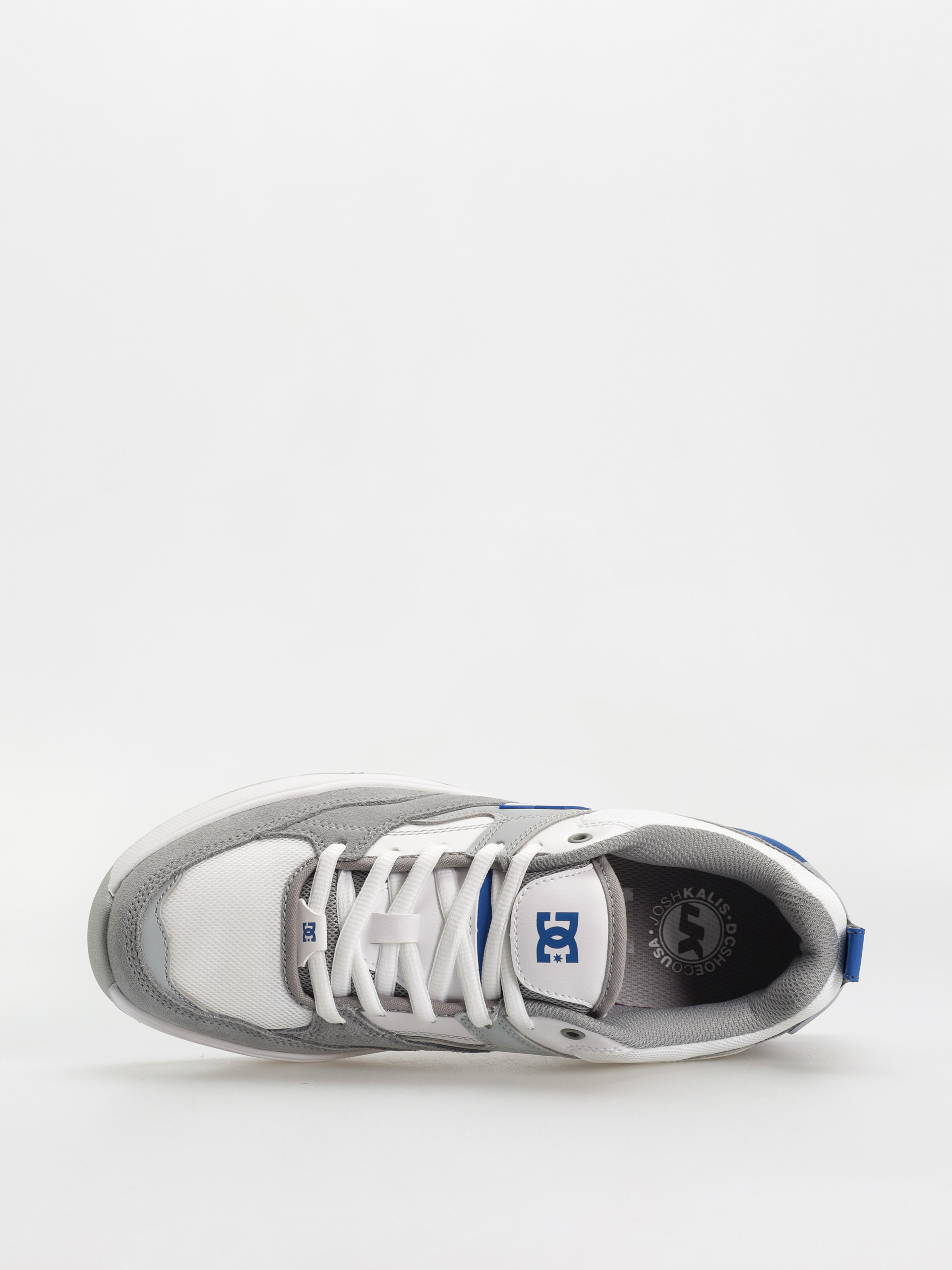 DC Ascend Shoes (white/grey/blue)