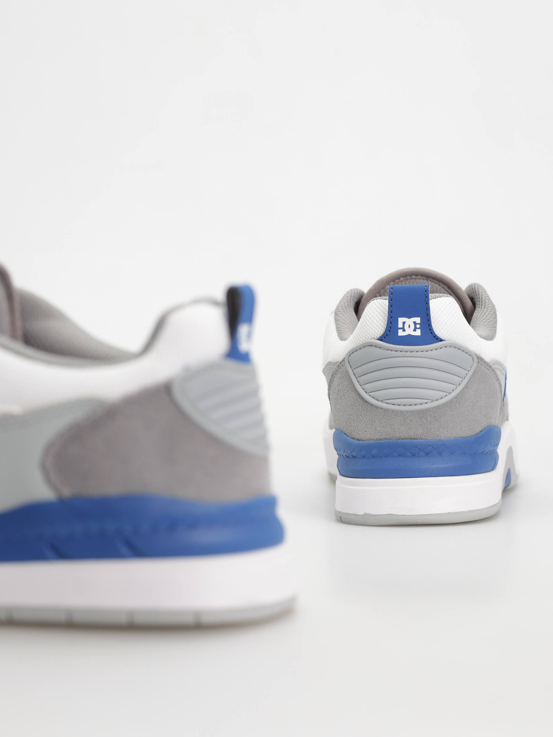 DC Ascend Shoes (white/grey/blue)