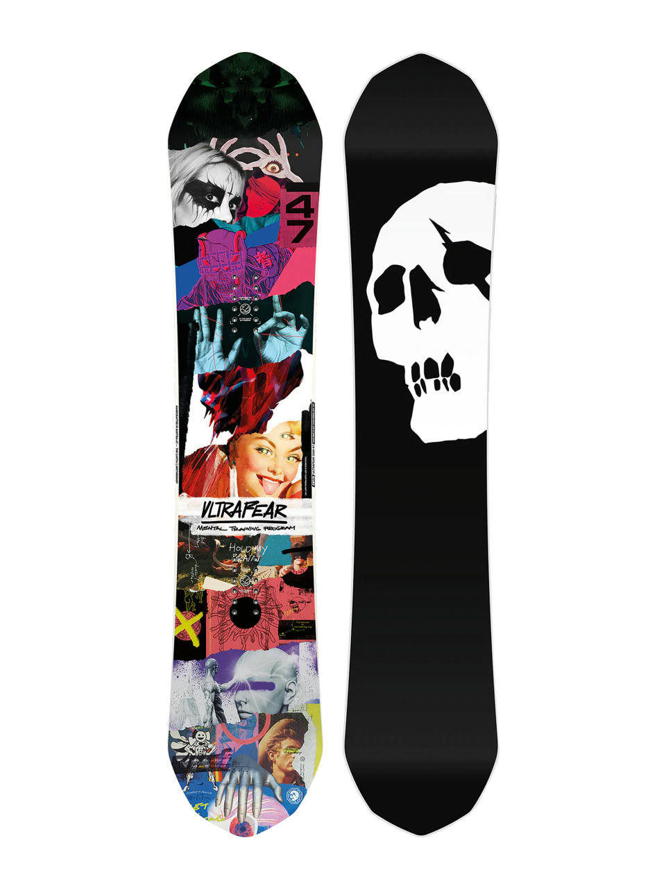 Mens Capita Snowboard Ultrafear (colour 1/black/white)