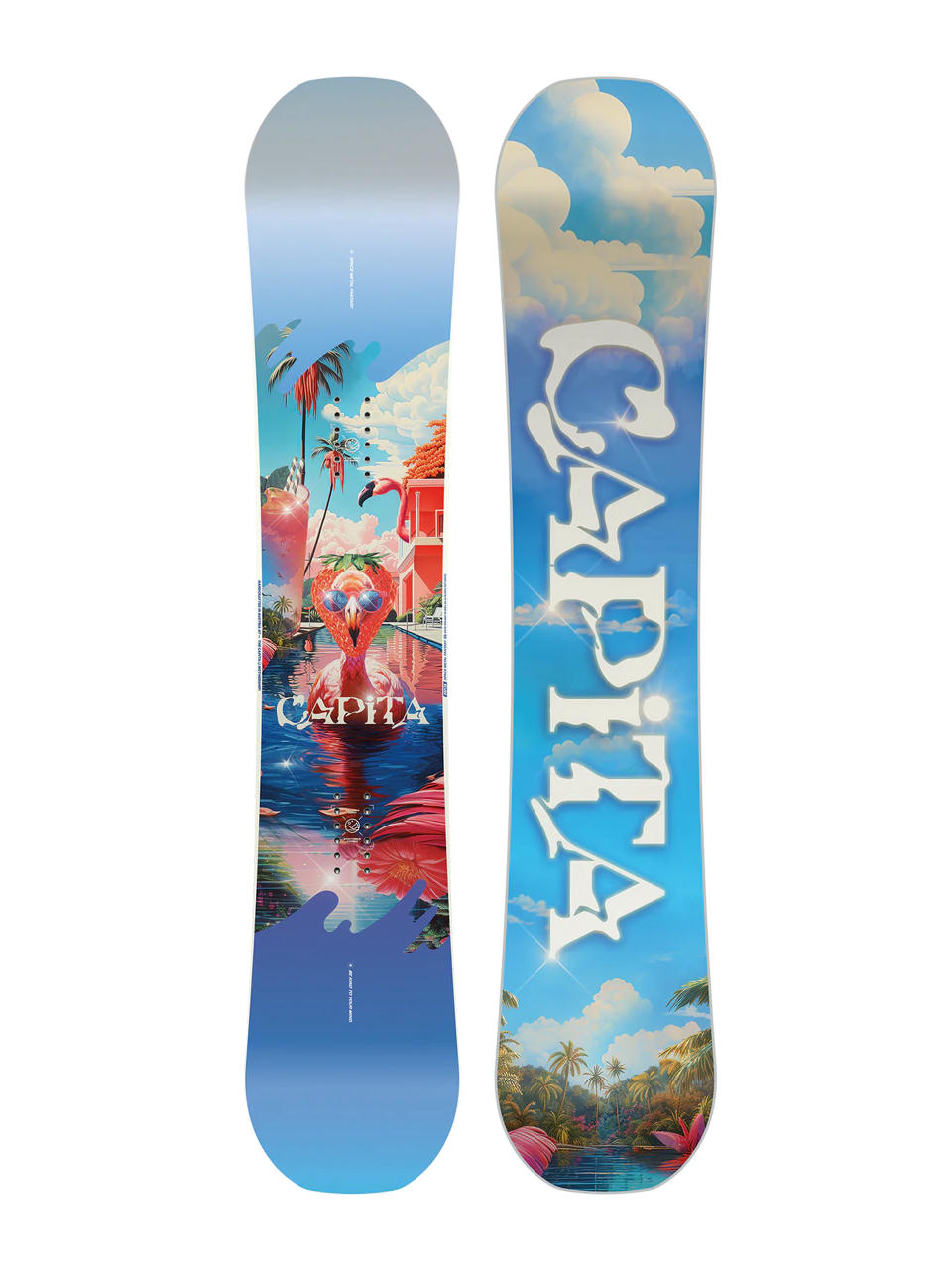 Womens Capita Snowboard Space Metal Fantasy