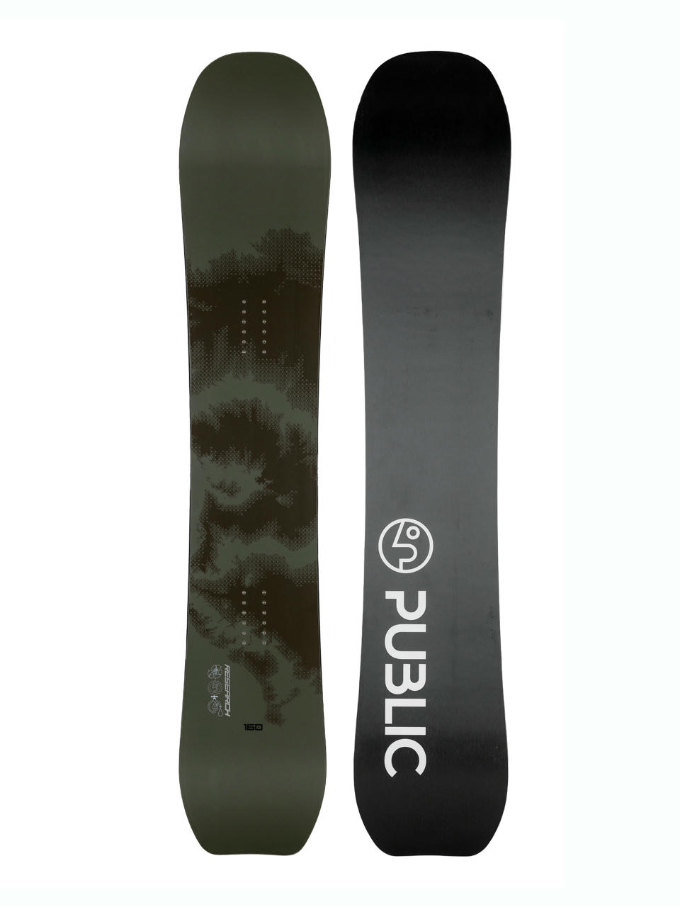 Public Snowboard Research (dark olive)