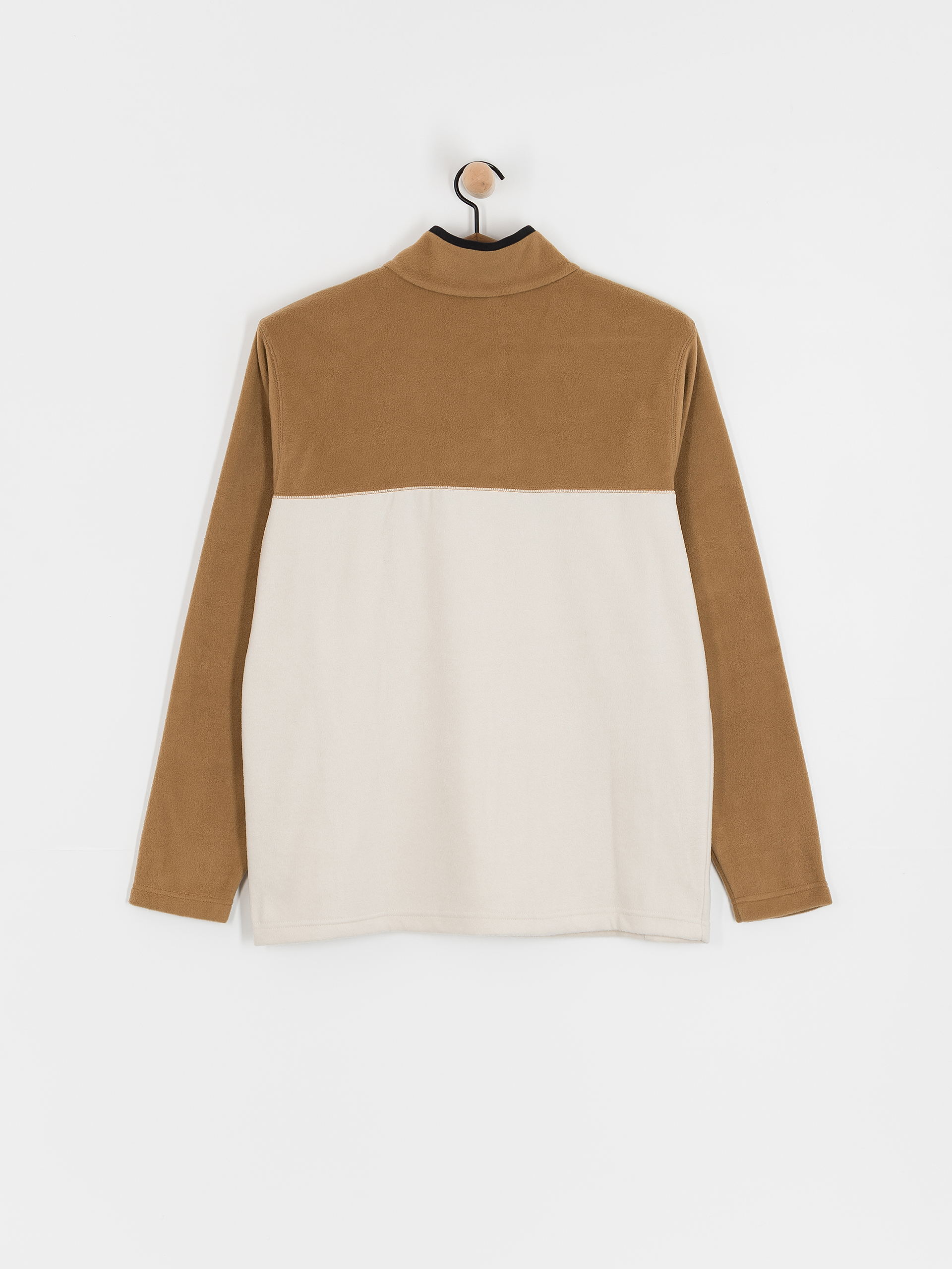 Herren Columbia Steens Mountain Half Snap II Fleece Jacke (dark stone del)