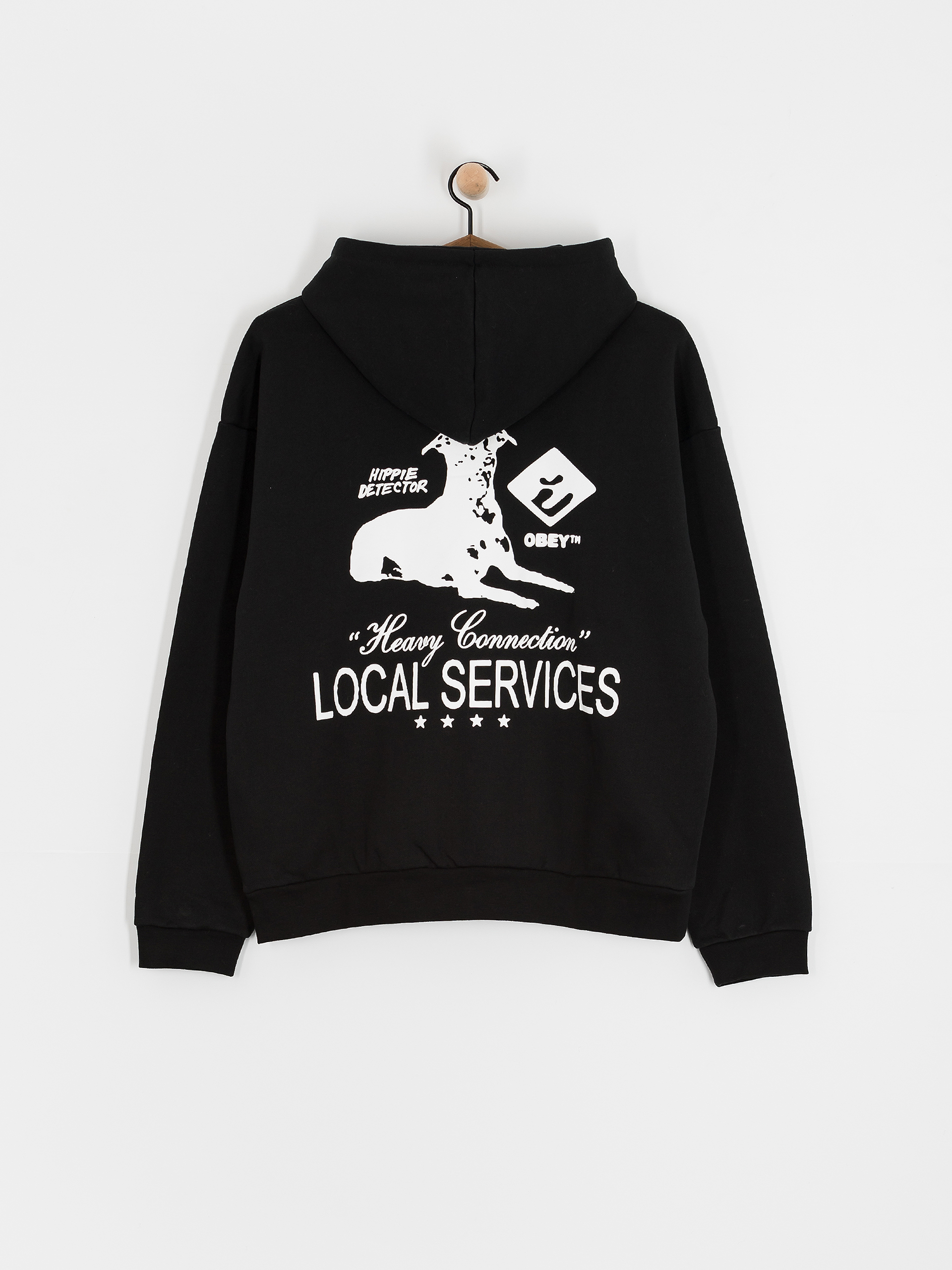 OBEY Hoodie Services Extra Heavy HD (black)