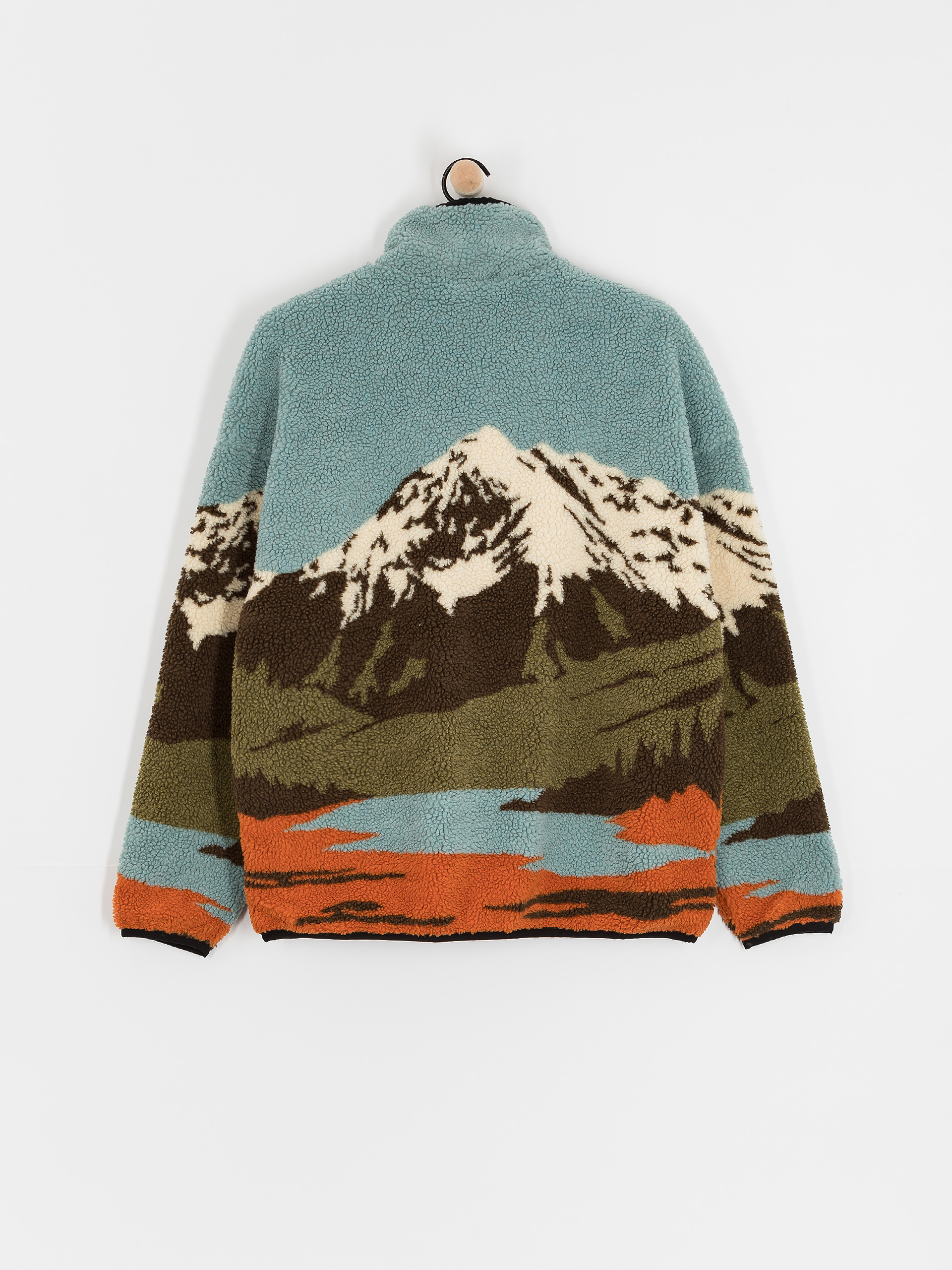 Herren Picture Fleece Jacke Hafdals (mountain)