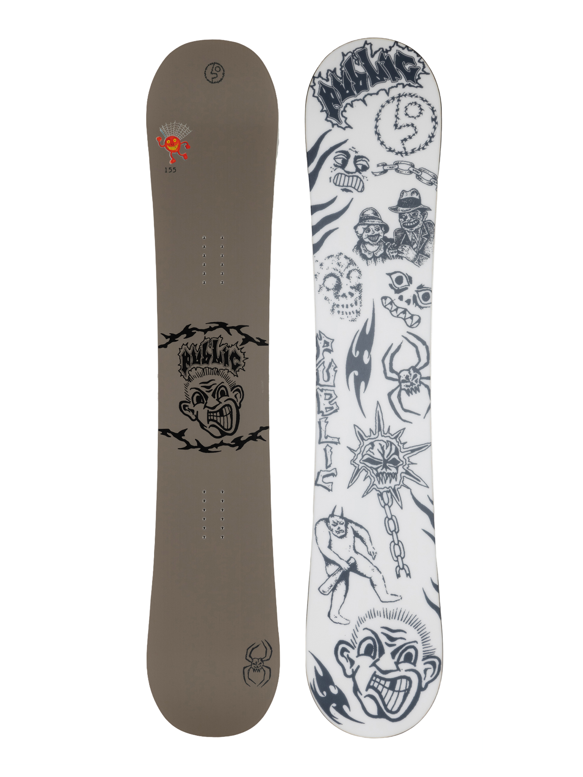 Mens Public Snowboard Disorder (light brown)