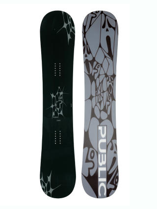 Public Snowboard General (grey/black)