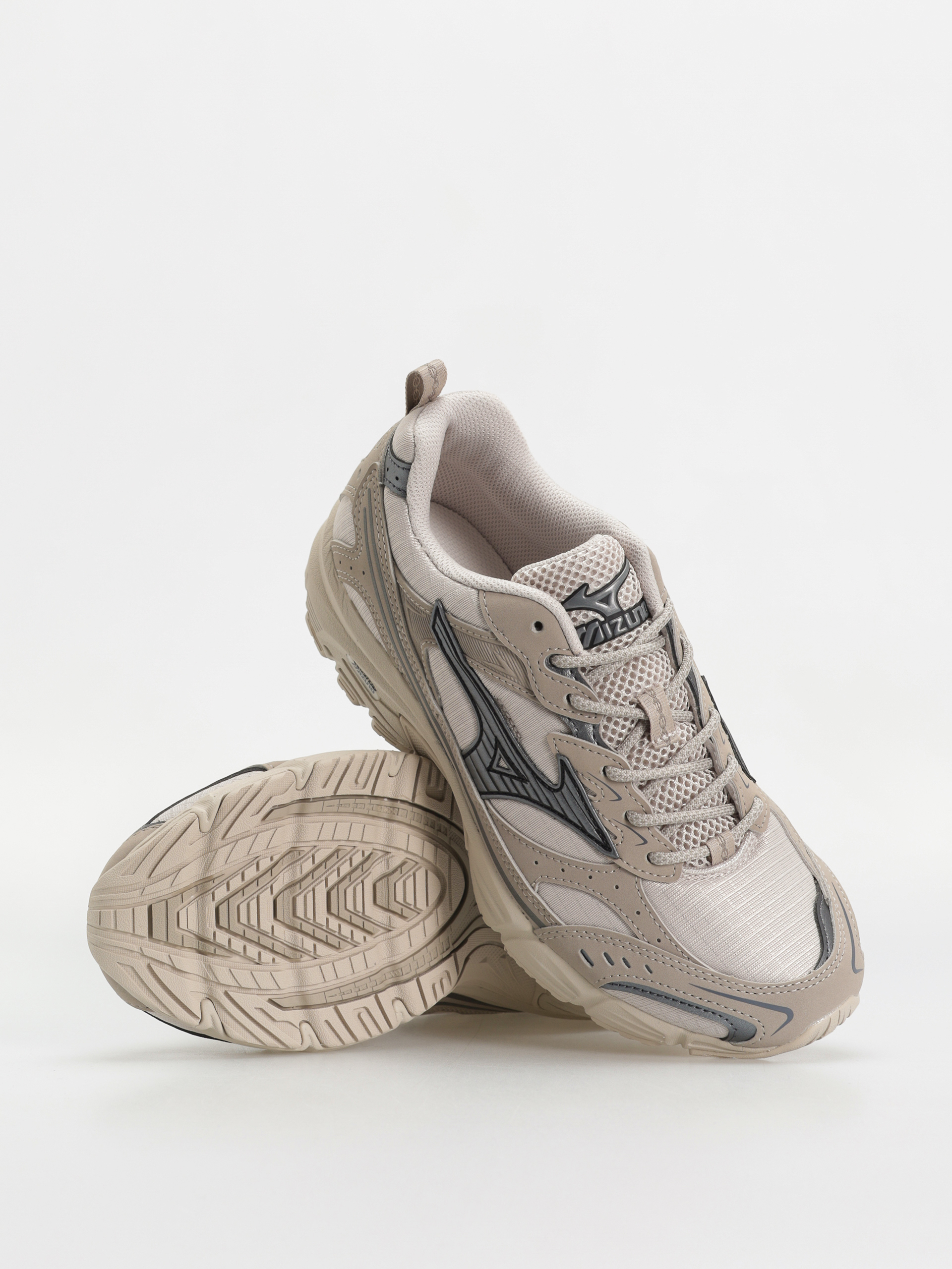 シューズ・サンダルその他 MIZUNO Men's MXR Silver Cloud llic Gray Vintage Khaki D1 Mizuno MXR Tech men's shoes - SilverCloud/MetallicGray/V.Khaki