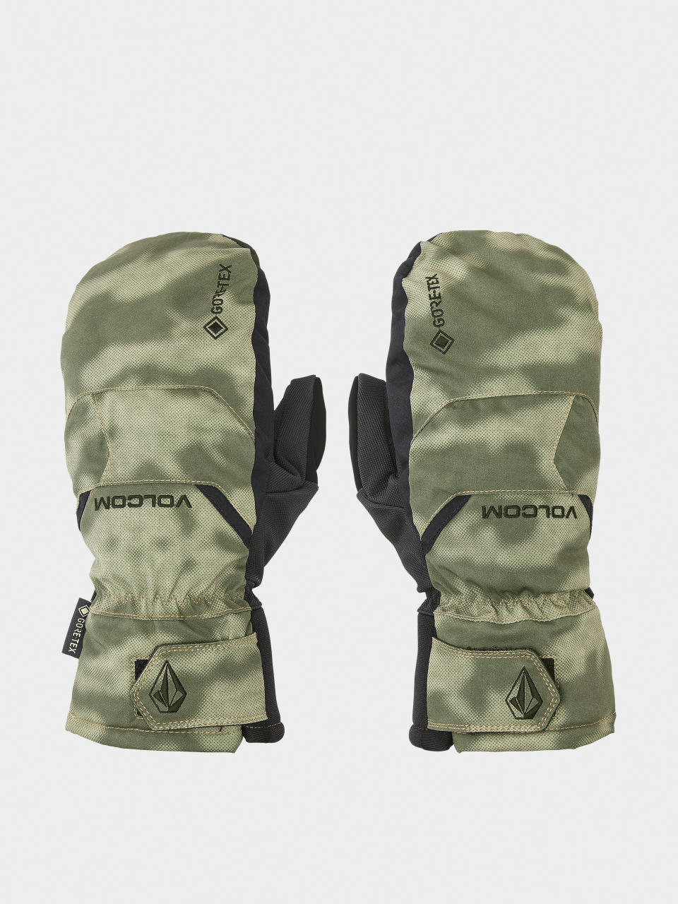 Volcom Gloves Stay Dry Gore Tex Mitt (camouflage)