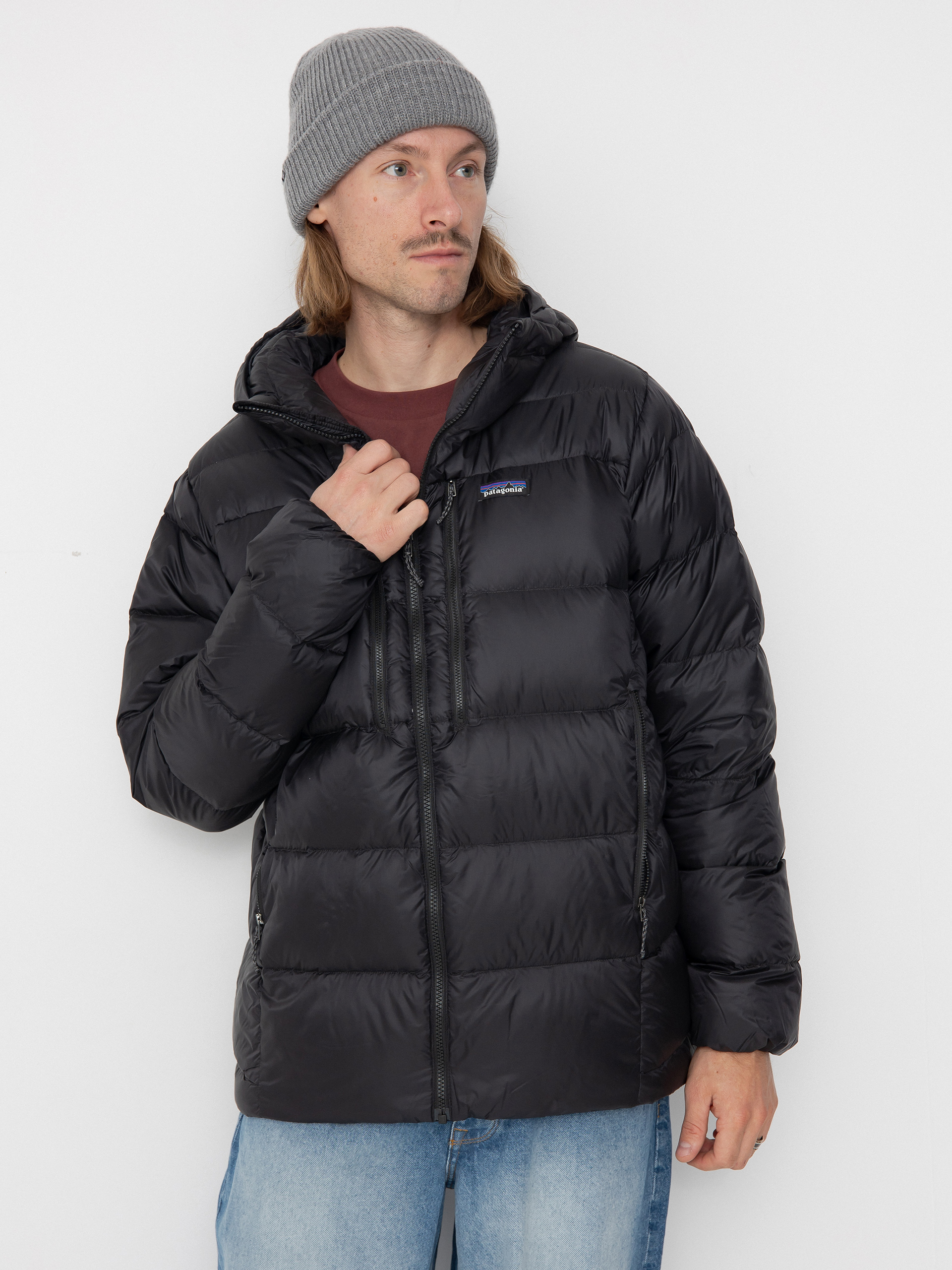 Patagonia Jacket Fitz Roy Down HD black (black)