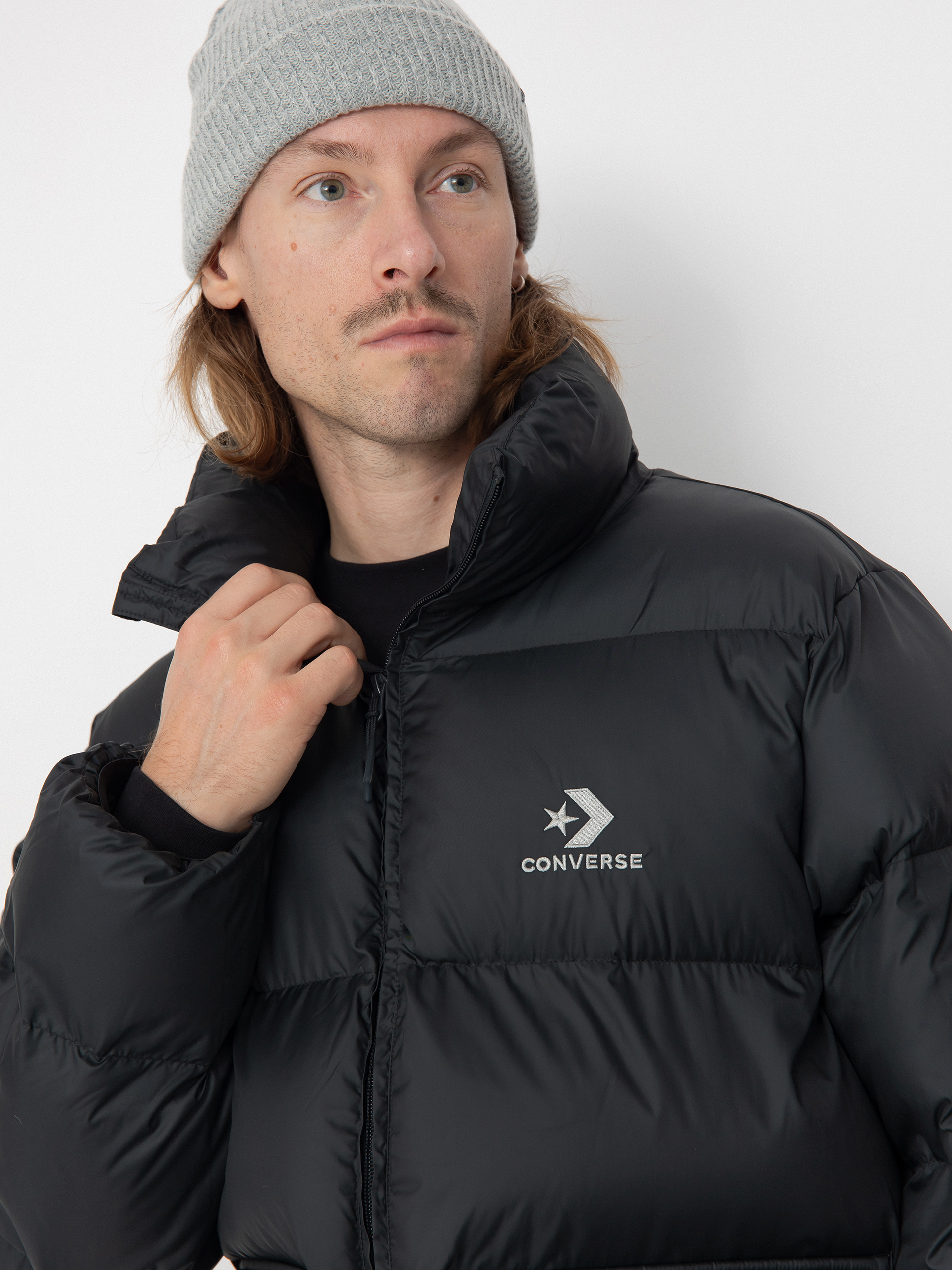 Converse Jacket Patch Pocket Puffer (converse black)