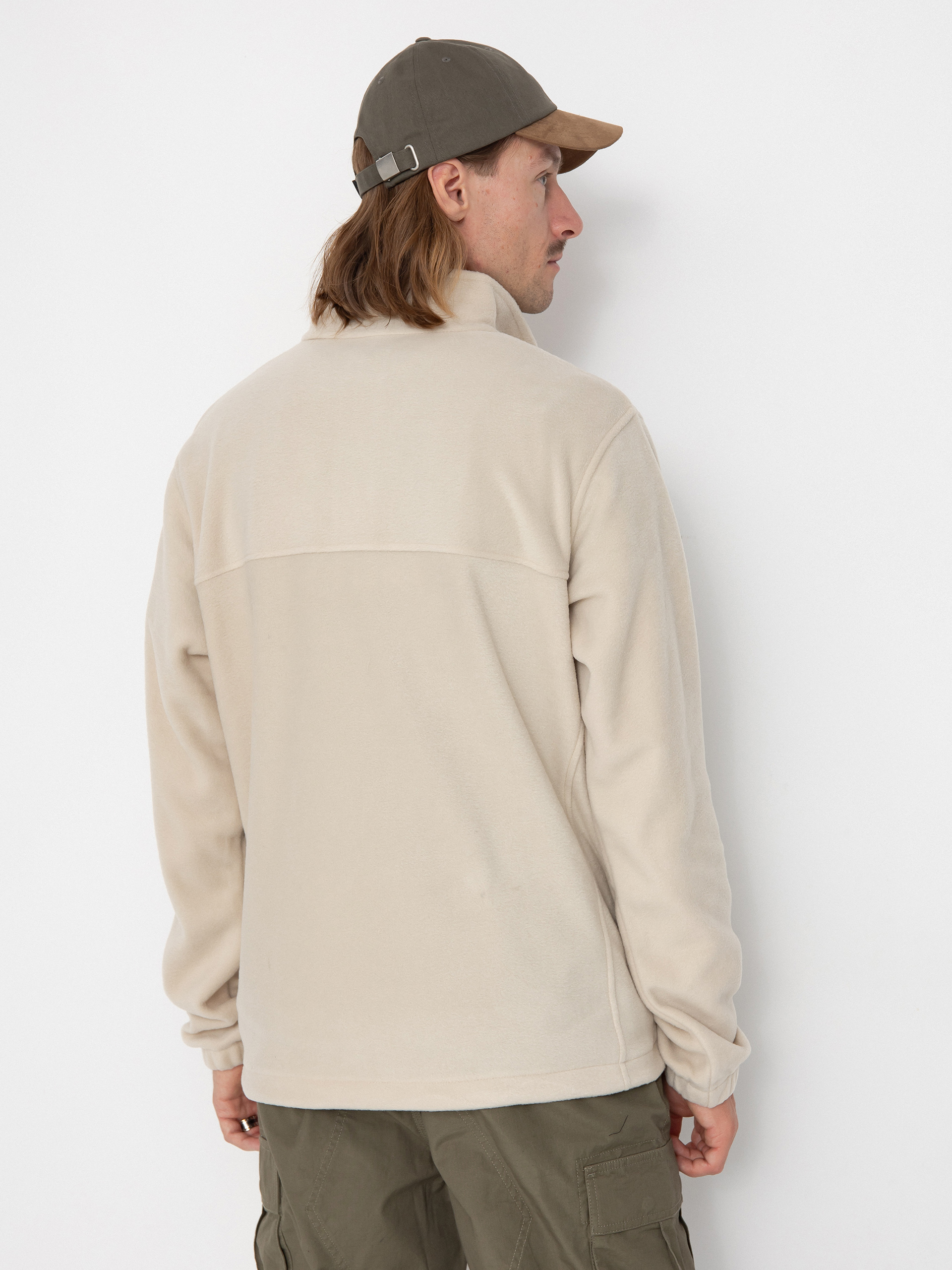 Mens Columbia Fleece  Steens Mountain Half Zip (ancient fossil)