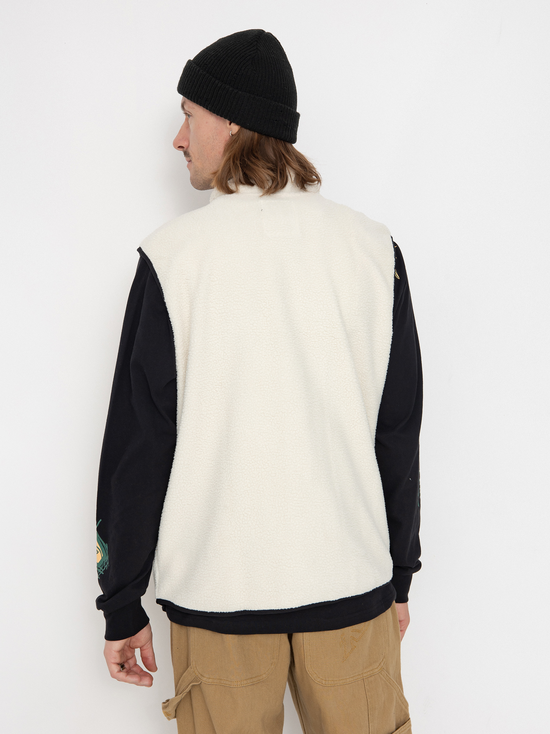 Mens Columbia Fleece  Helvetia II Vest (chalk)