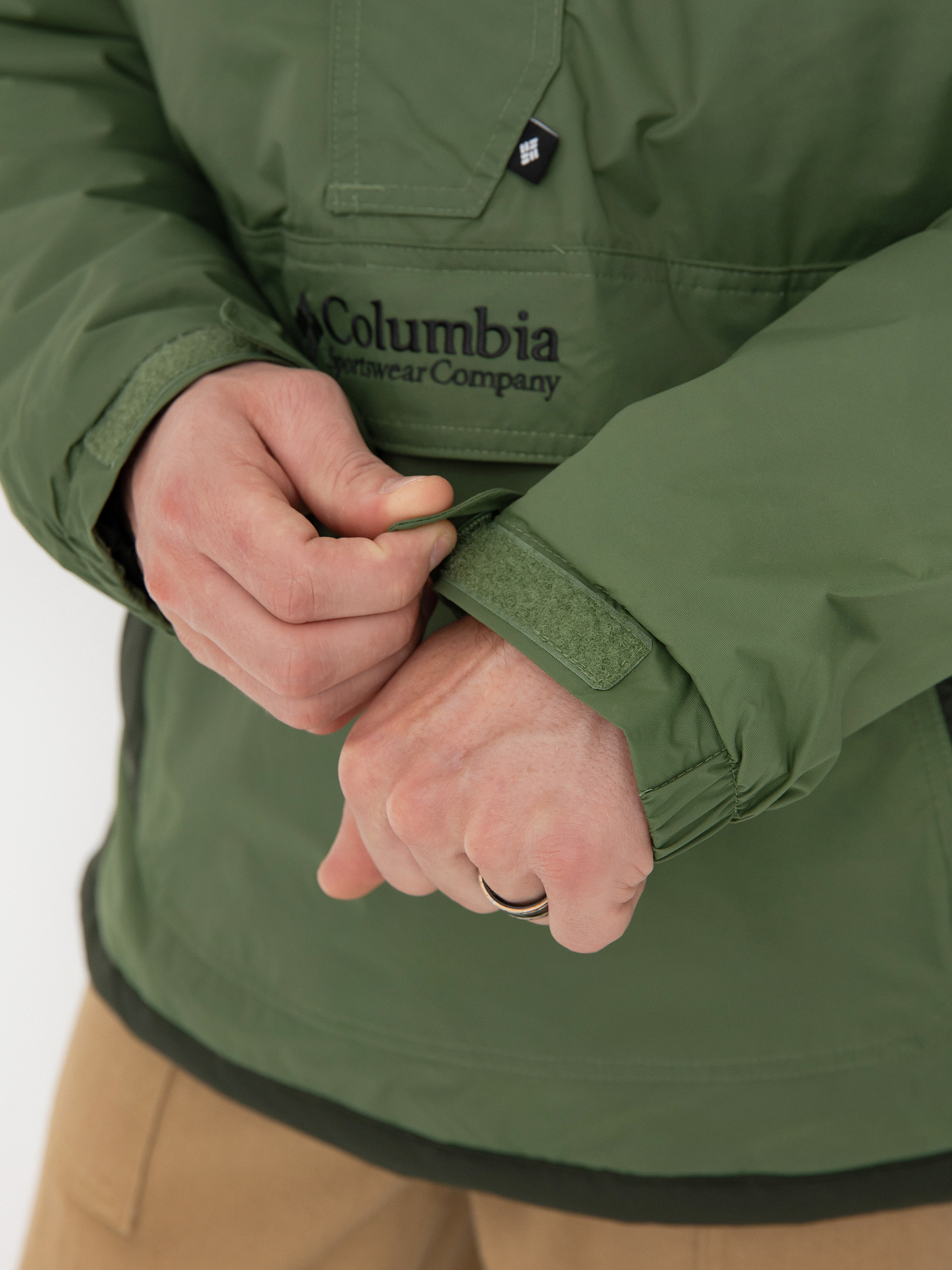 Columbia Jacket Challenger II Insulated Pullover - green (canteen