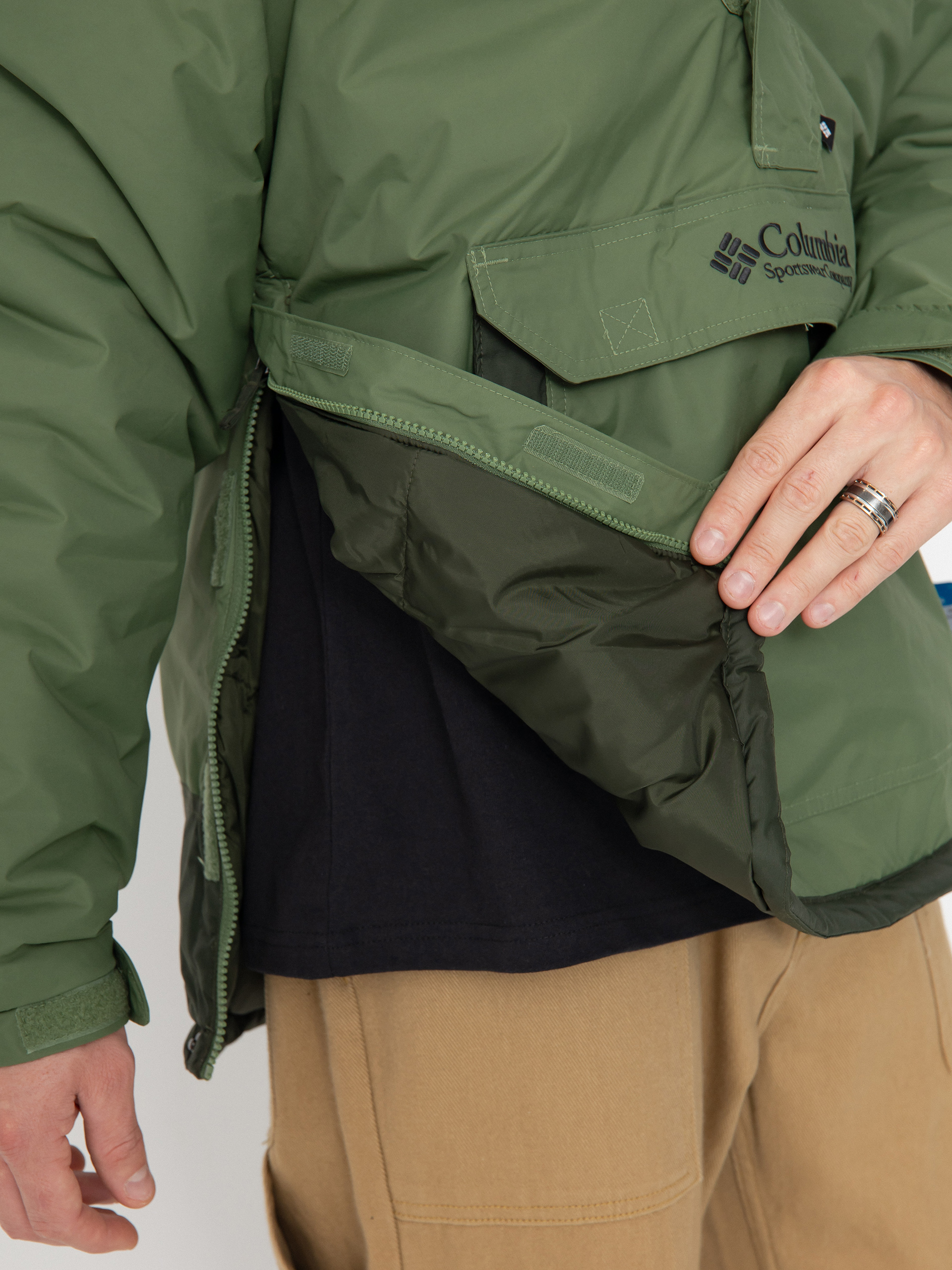 Columbia Jacket Challenger II Insulated Pullover (canteen greens)