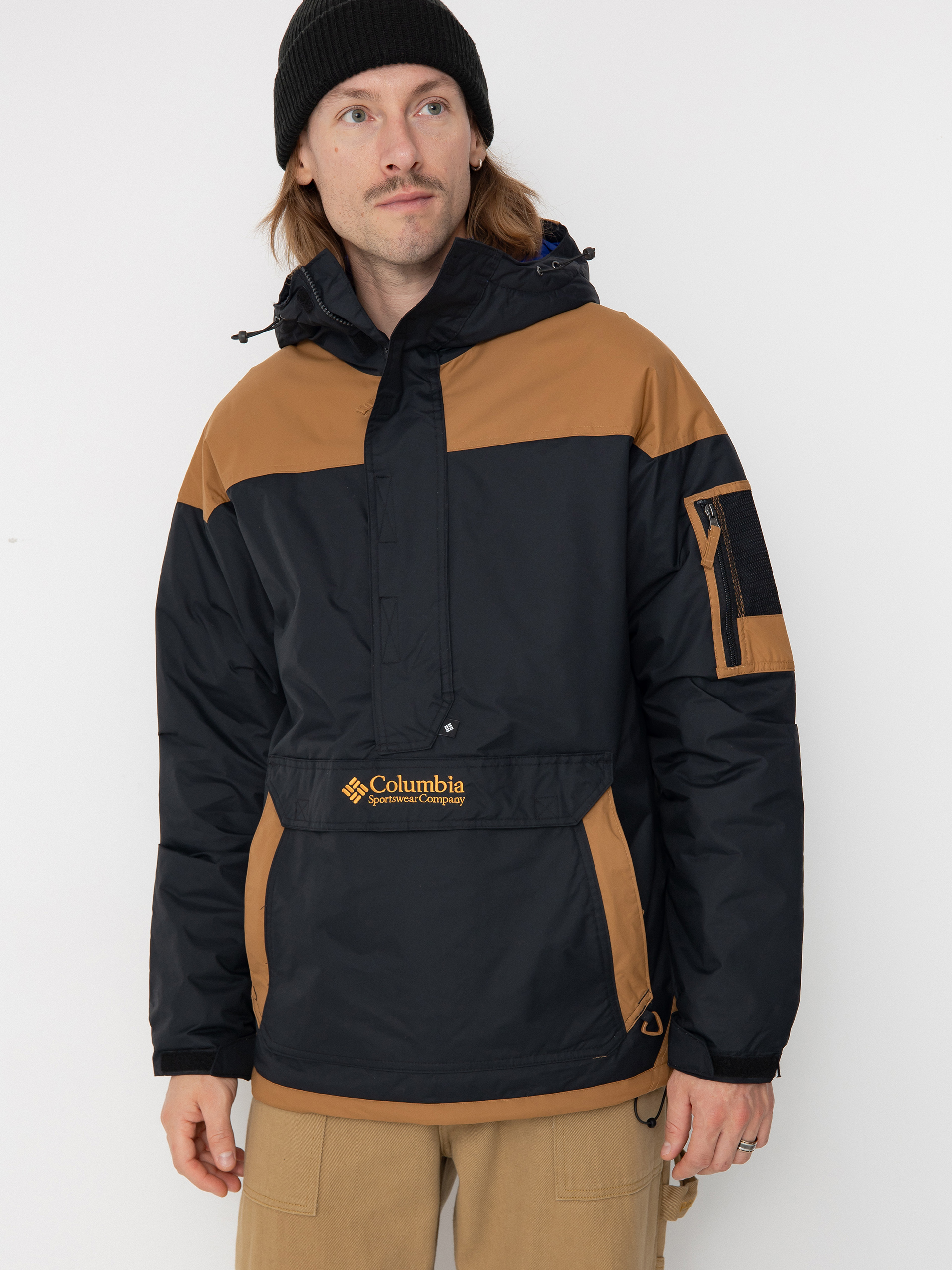 Columbia Jacke Challenger II Insulated Pullover (black camel br)