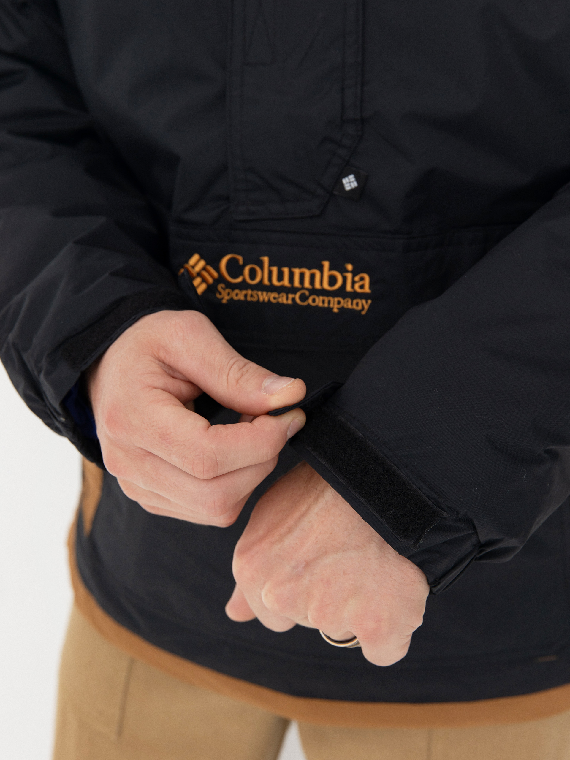 Columbia Jacket Challenger II Insulated Pullover (black camel br)