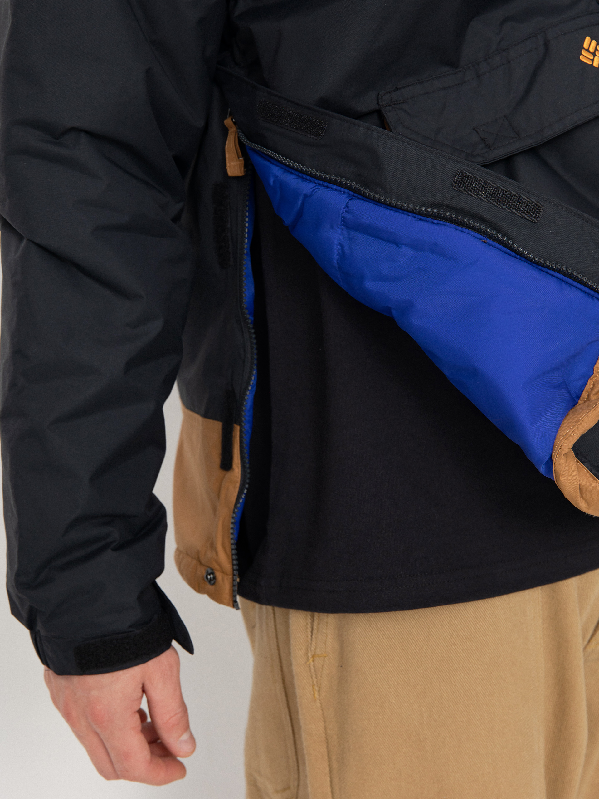 Columbia Jacket Challenger II Insulated Pullover (black camel br)