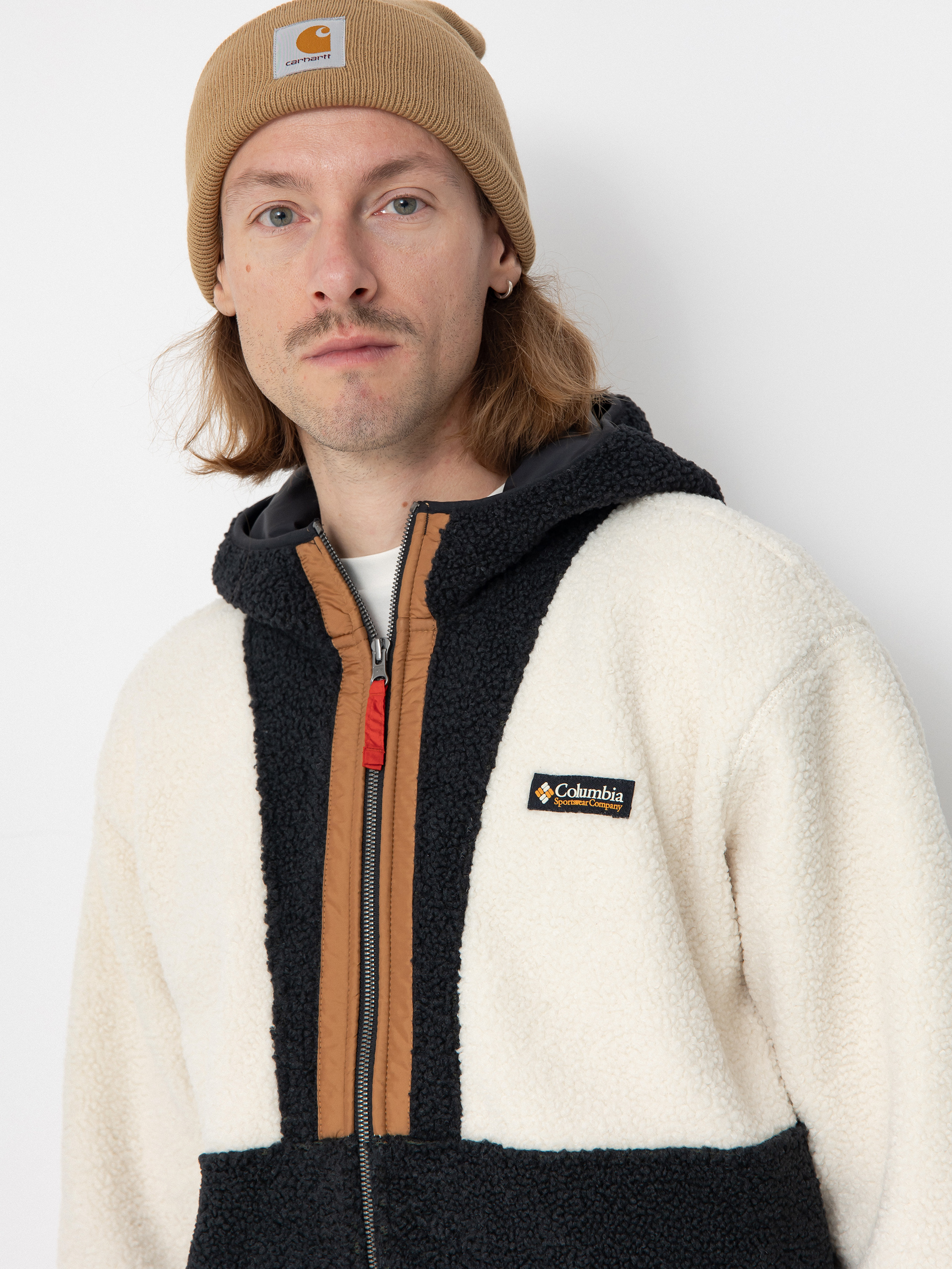 Columbia Fleece Backbowl II Remastered ZHD - beige (chalk black)