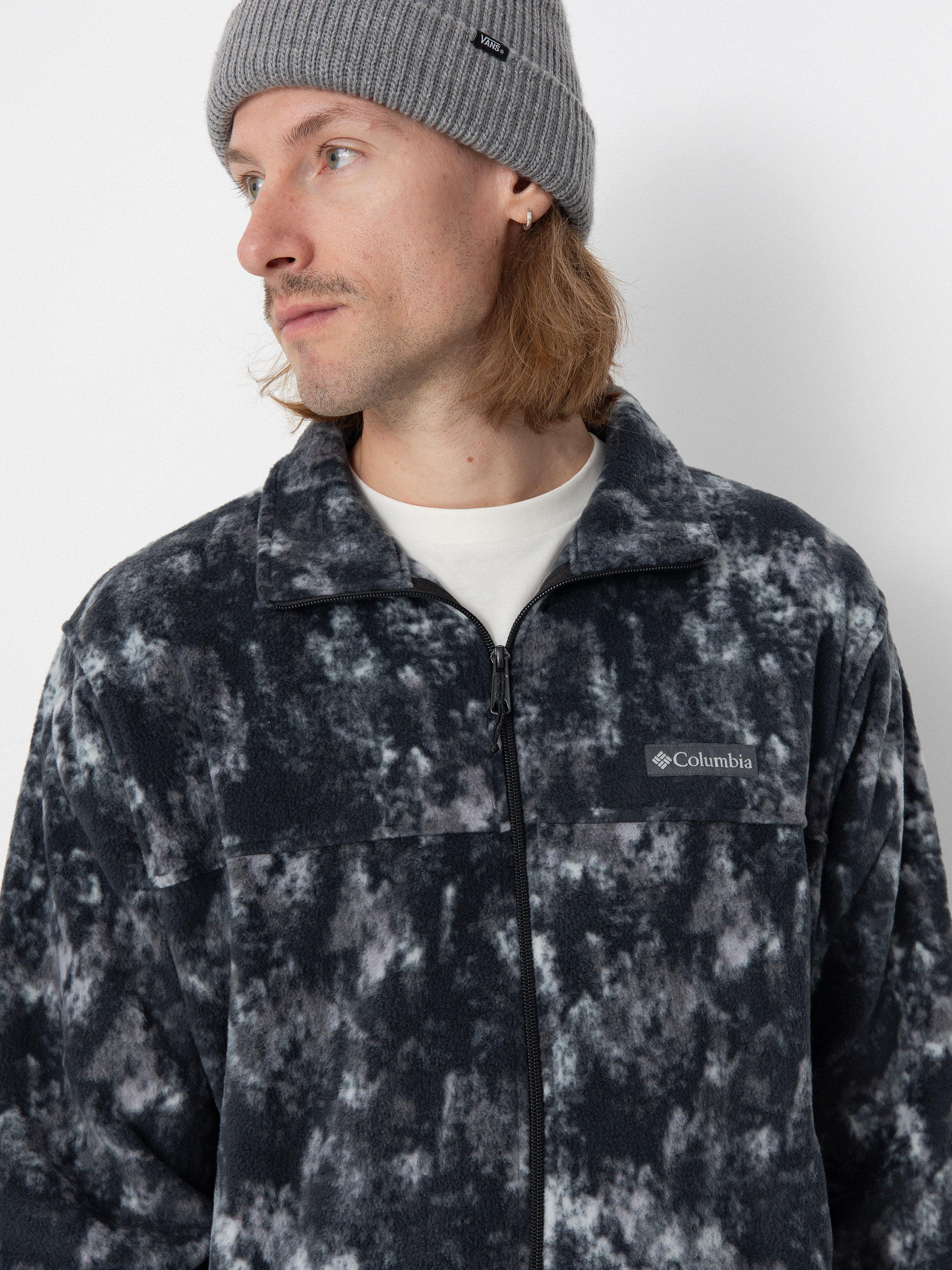 Columbia Jacke Steens Mountain Printed (black timberwil)