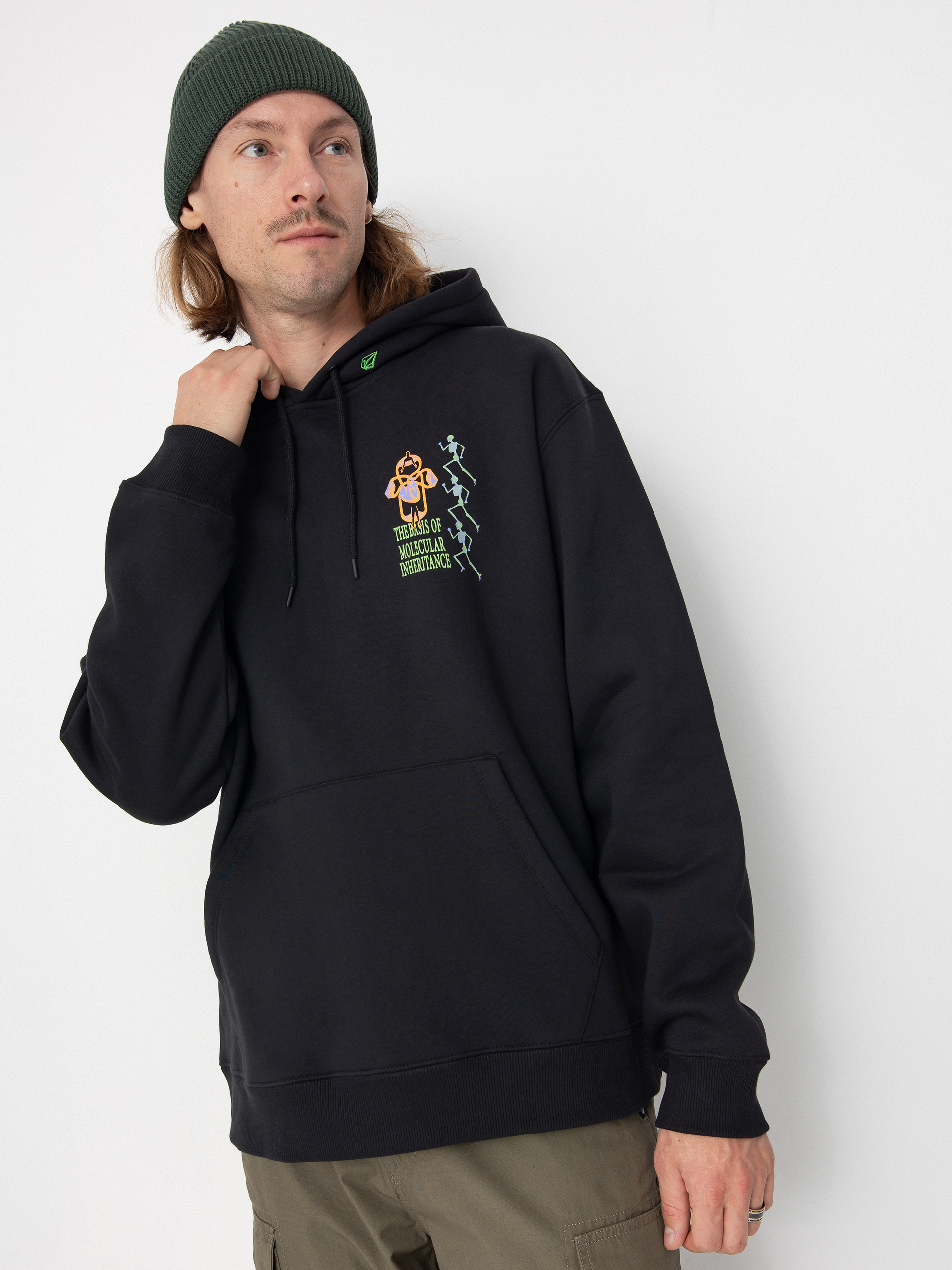 Volcom Noder HD Hoodie (black combo)