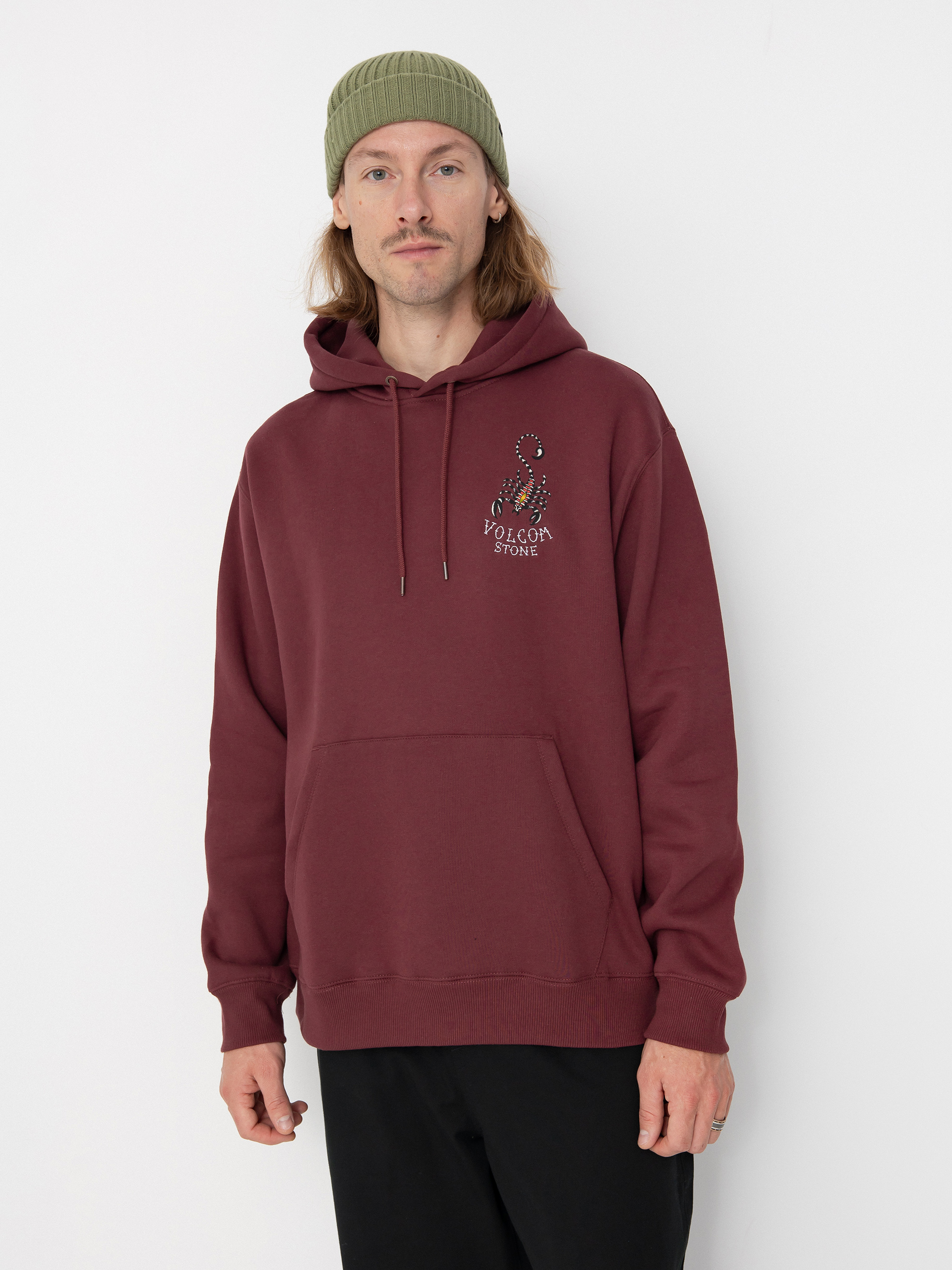 Volcom Lintell Classic HD Hoodie (merlot)