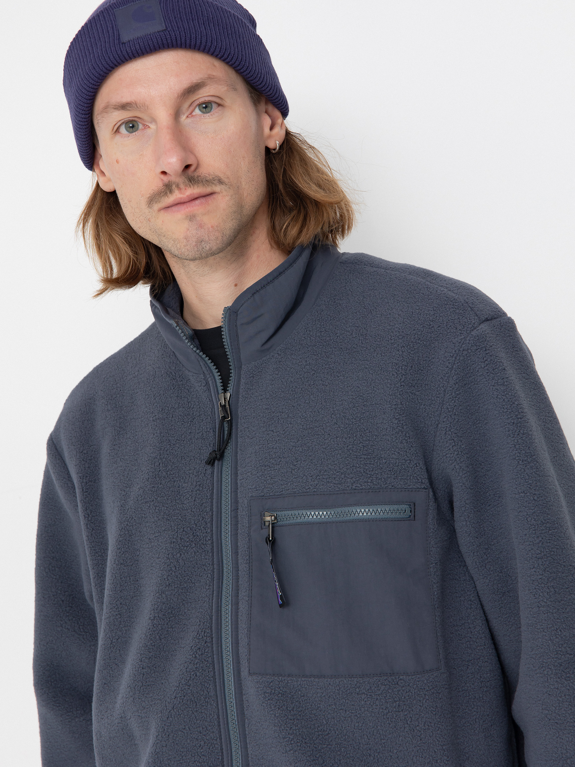 Herren Patagonia Jacke Synch (smolder blue)