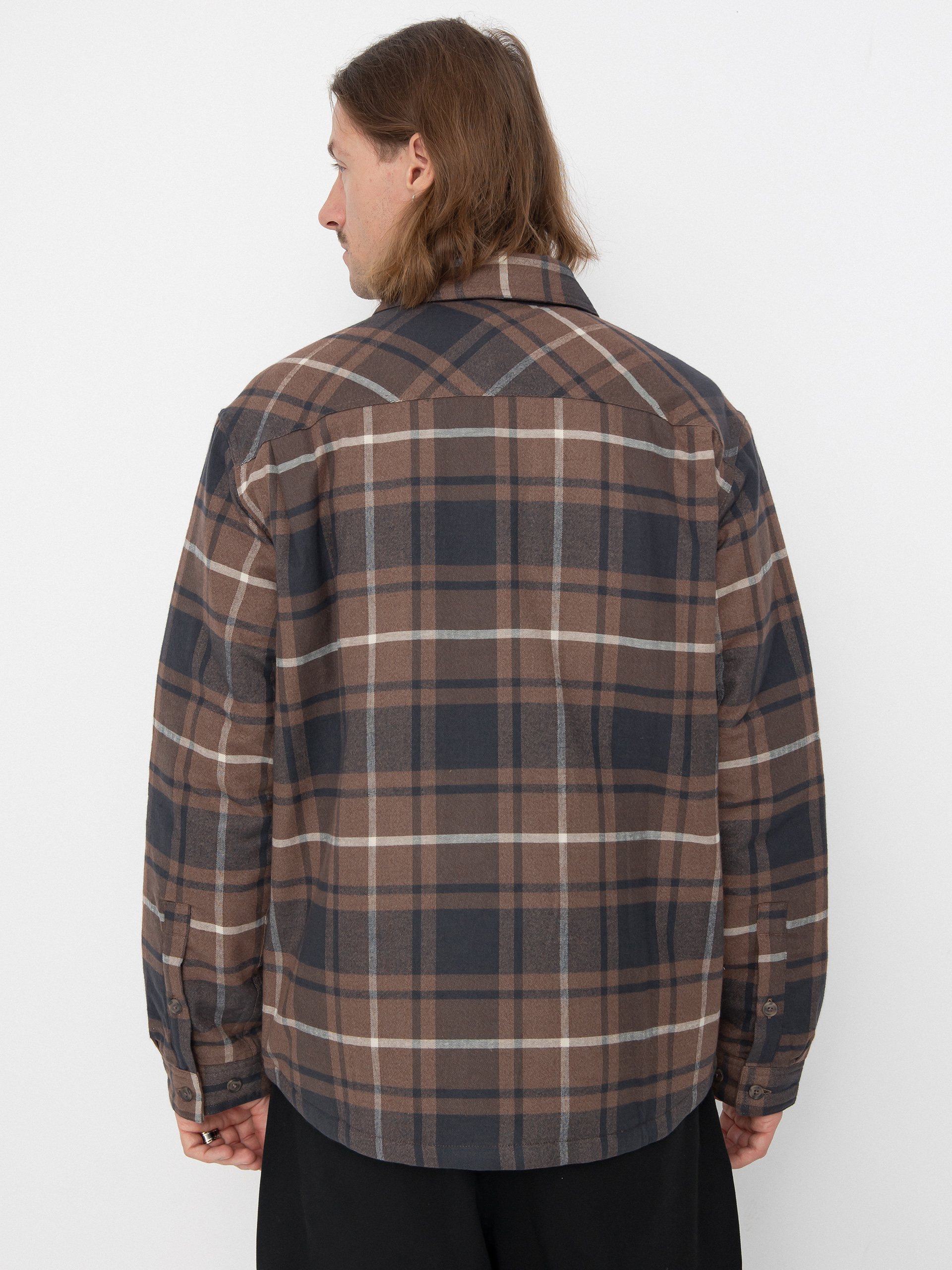 Patagonia Shirt LW Insulated Fjord Flannel - brown (outdoor