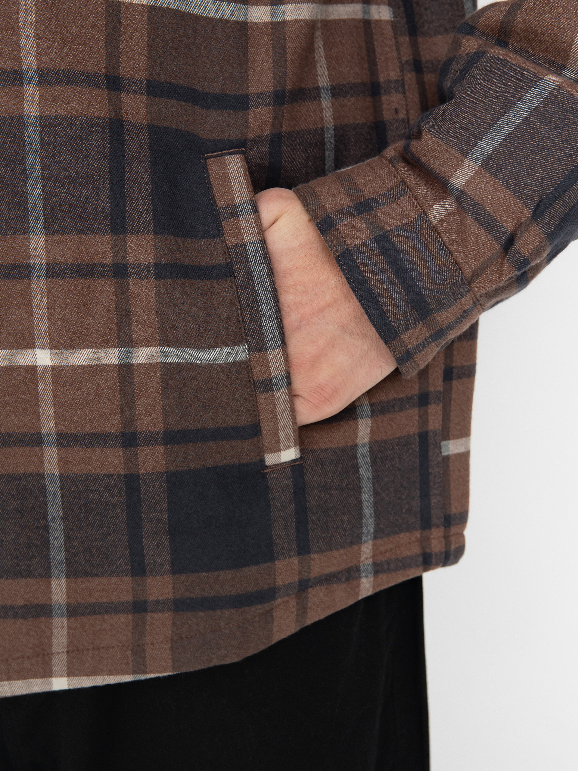 Patagonia Shirt LW Insulated Fjord Flannel (outdoor molasses brown)