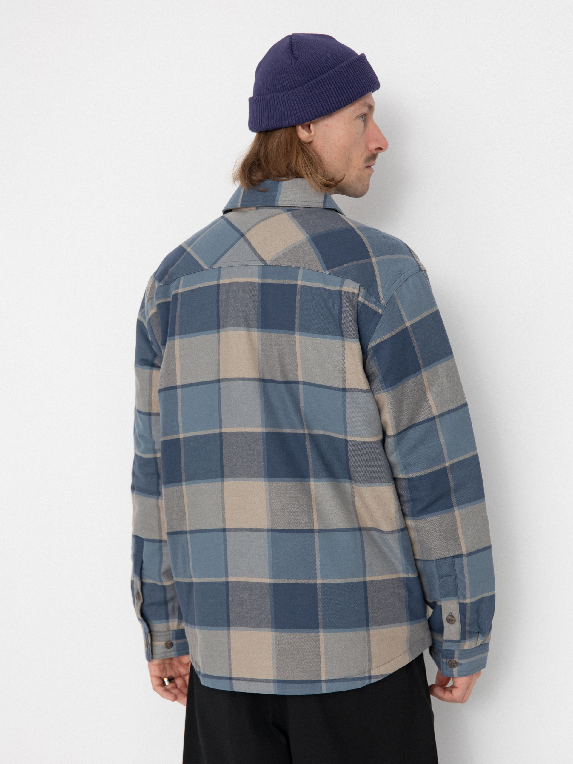 Patagonia Shirt LW Insulated Fjord Flannel (william smolder blue)