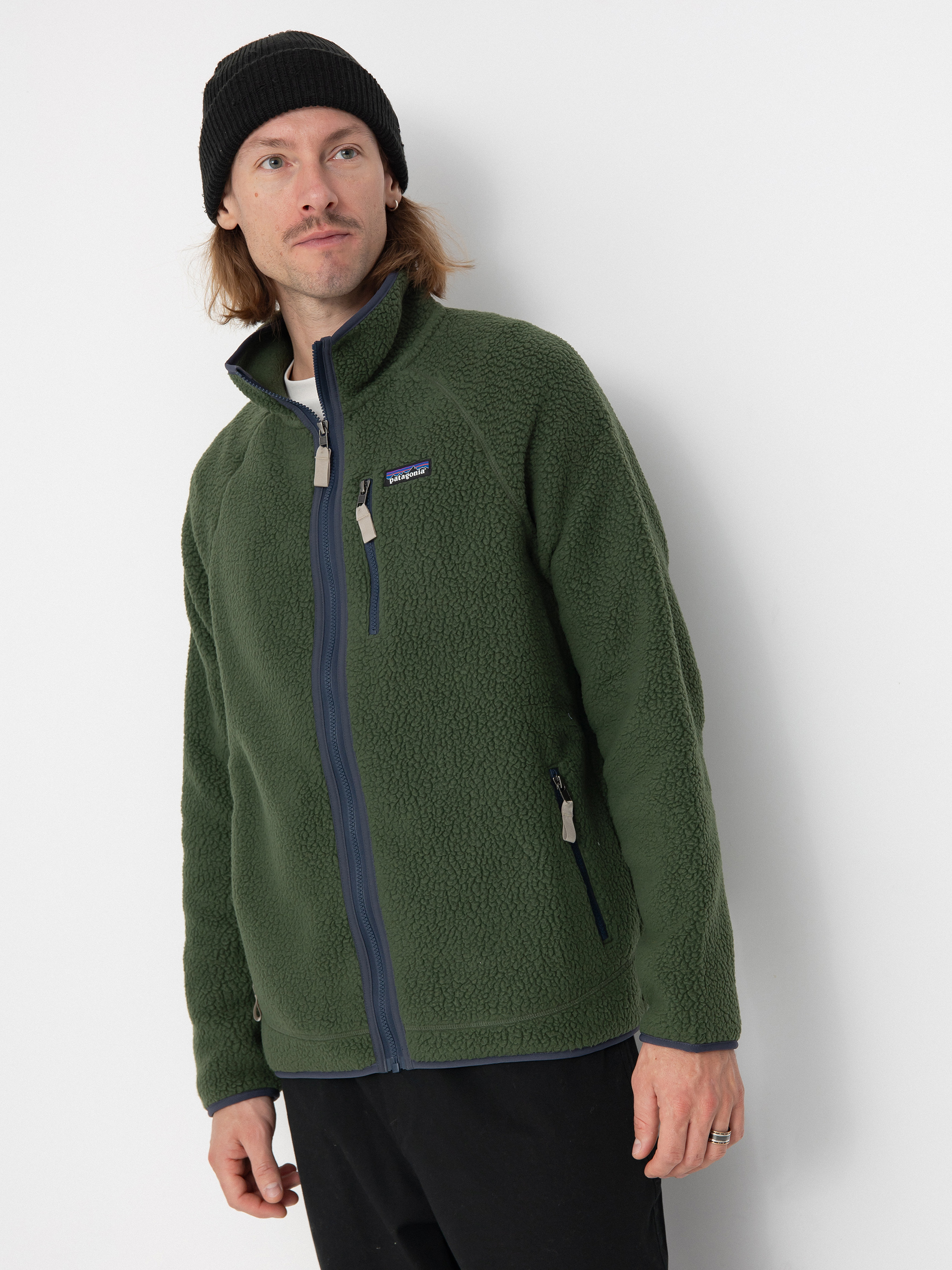 Patagonia Retro Fleece Outfit Patagonia Jacket Retro Pile Green
