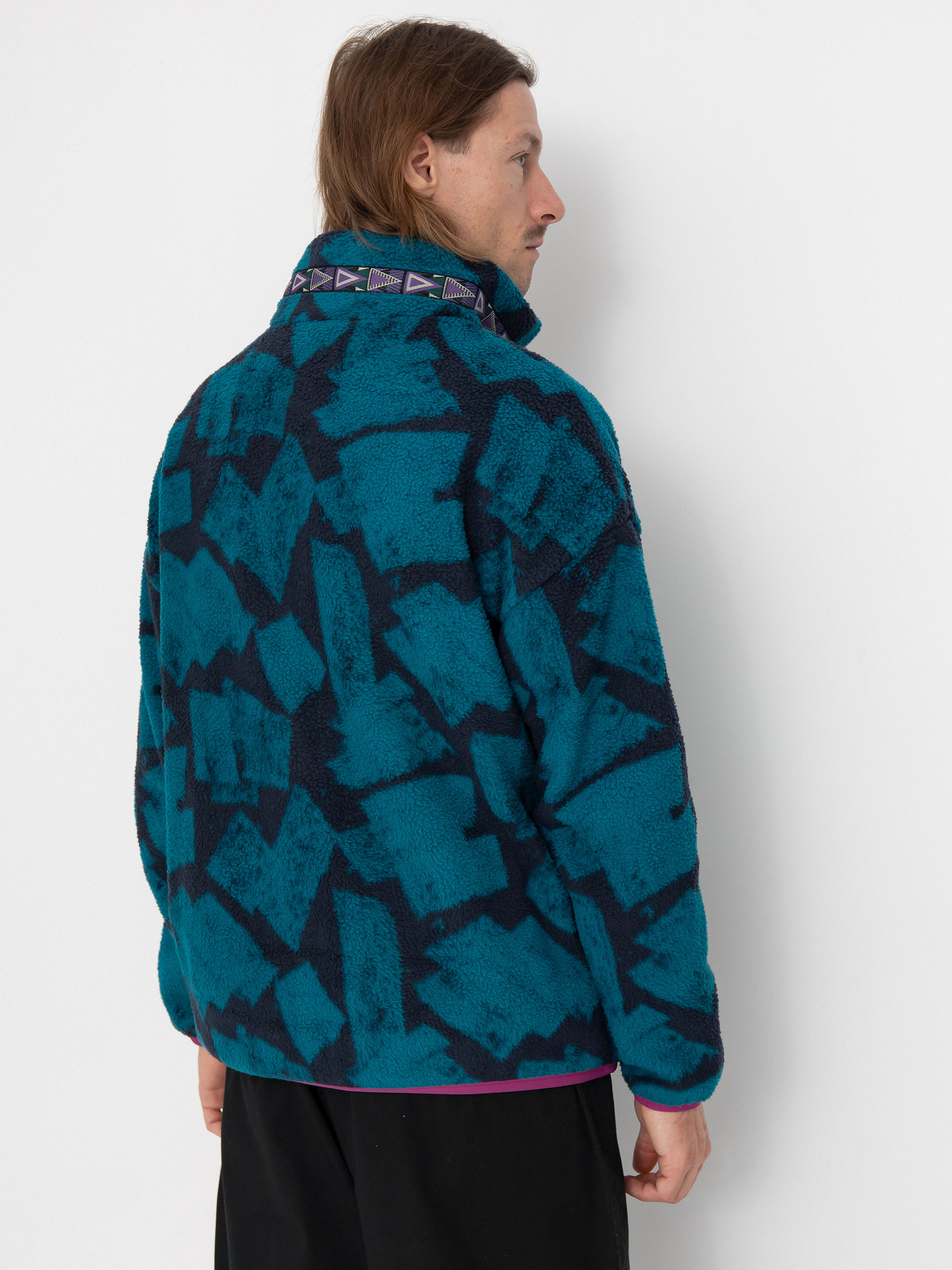 Mens Picture Bremick Fleece  (brush print)